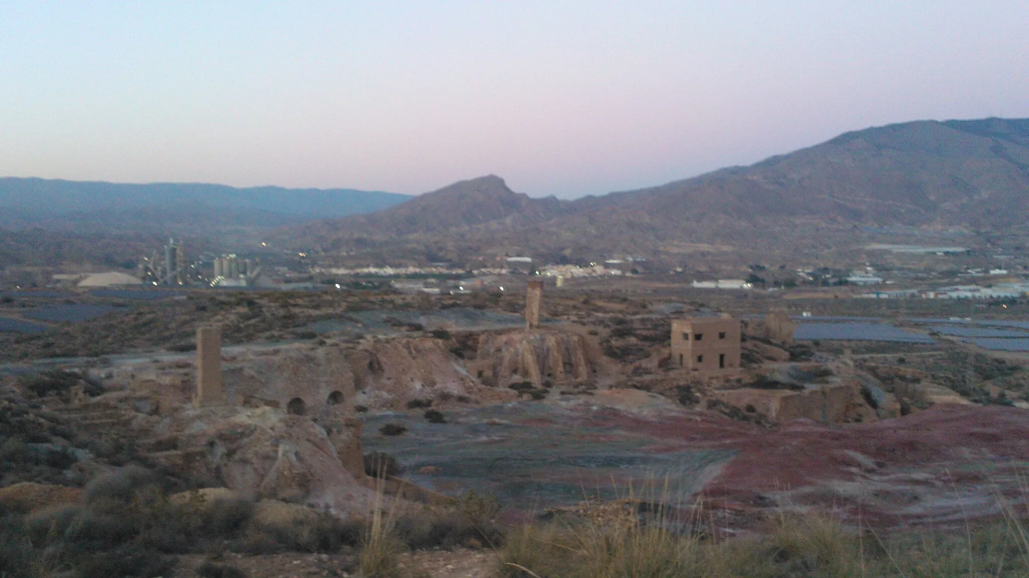 Photo showing: Vista general de las minas de la Partala