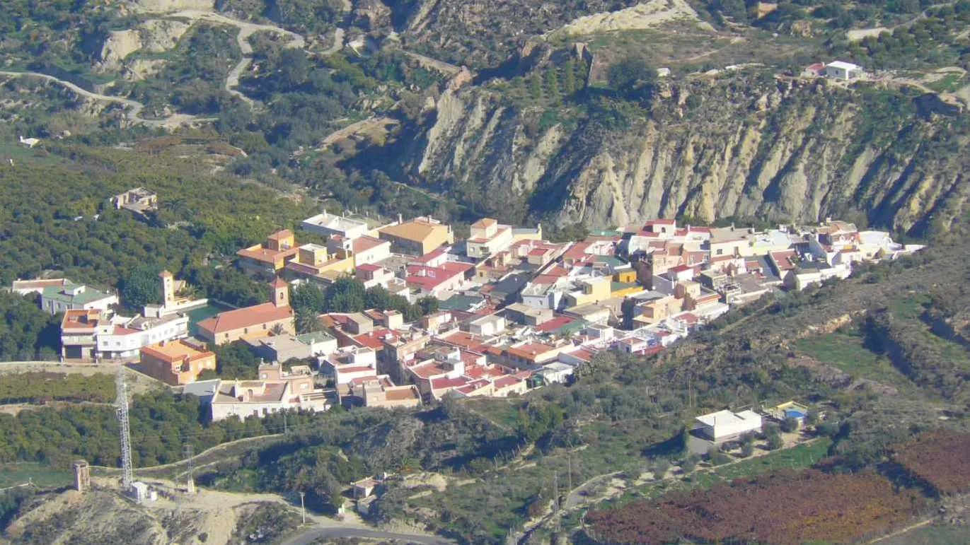 Photo showing: Vista de la localidad  de Alicún, en la provincia de Almería (España)
