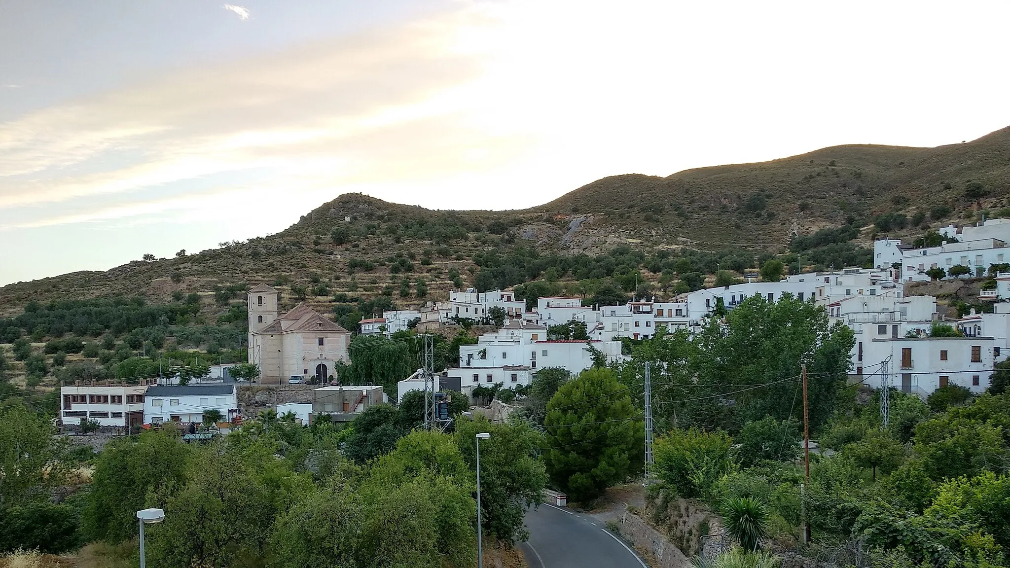 Photo showing: Vista general del pueblo de Beires (provincia de Almería, España)