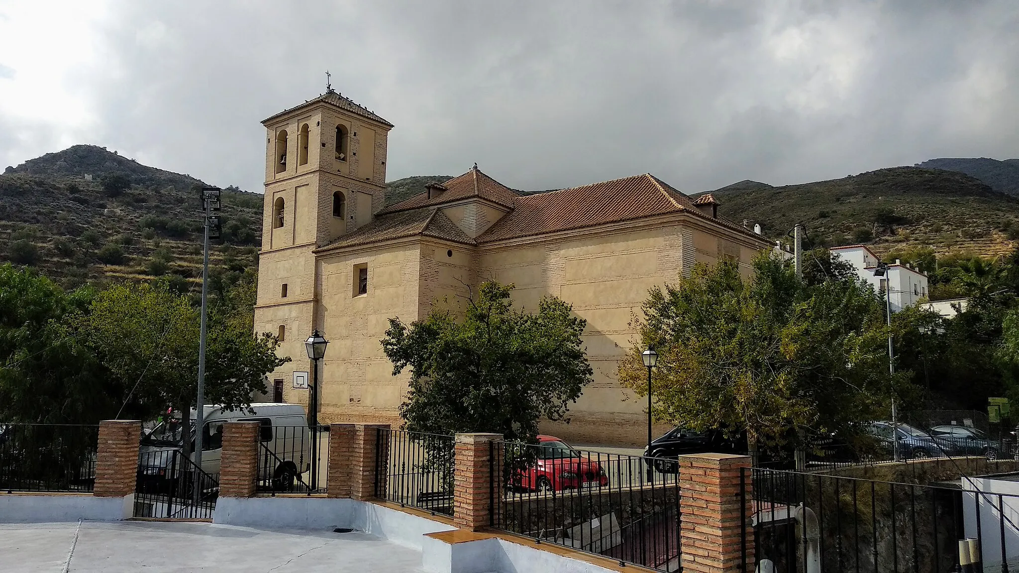 Photo showing: Iglesia parroquial de San Roque, en el pueblo de Beires, Almería (España)