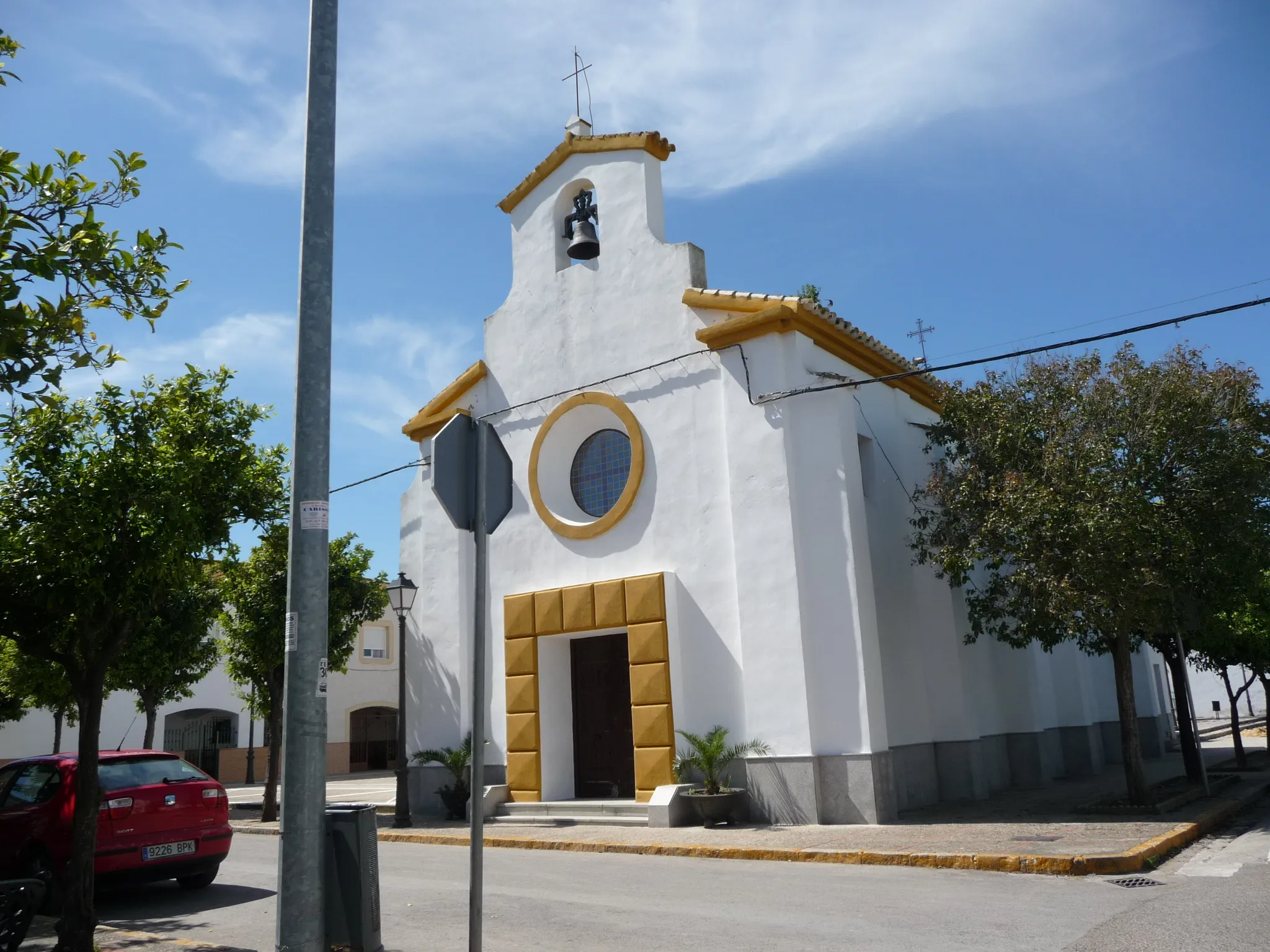 Photo showing: Church in San Isidro del Guadalete