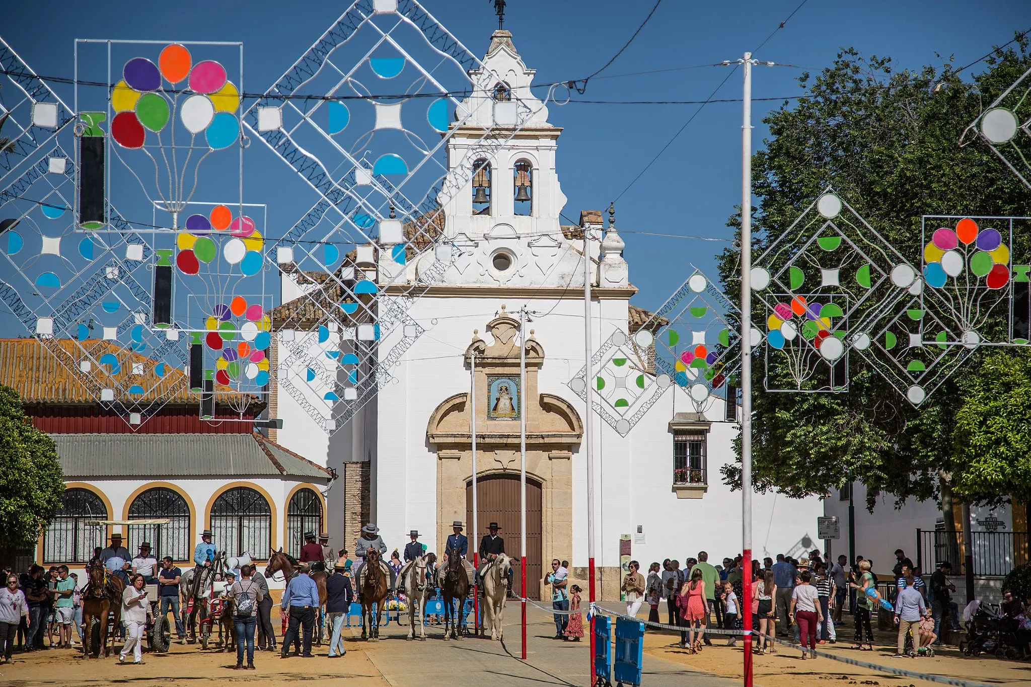 Photo showing: Feria de Mayo de Posadas, España, en el Paseo Pedros Vargas.