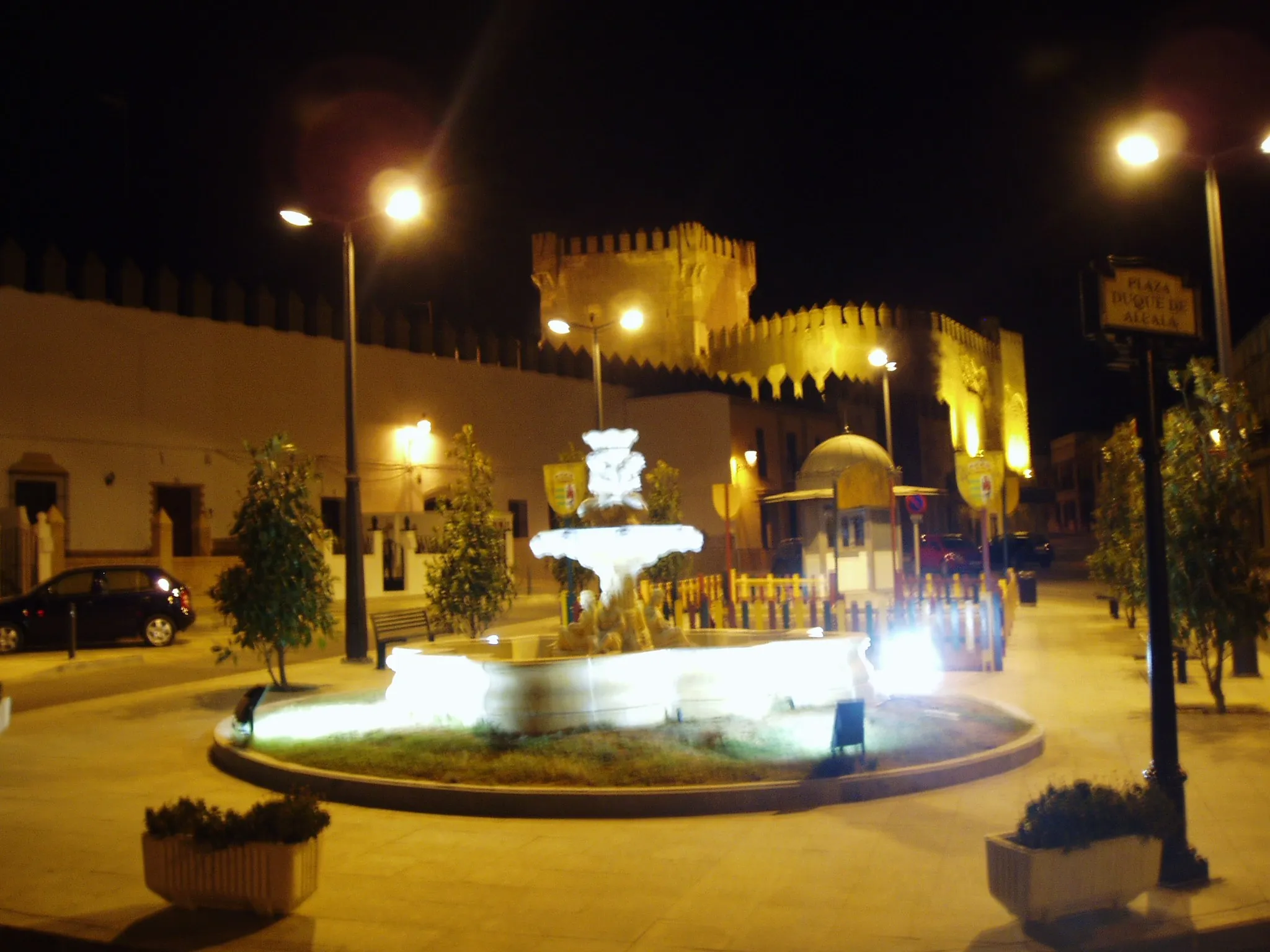 Photo showing: Los Molares por la noche