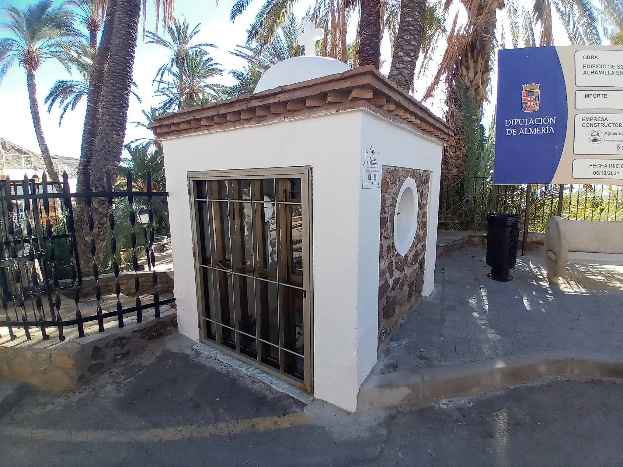 Photo showing: Ermita en honor a San Claudio, patrón de los Baños de Sierra Alhamilla