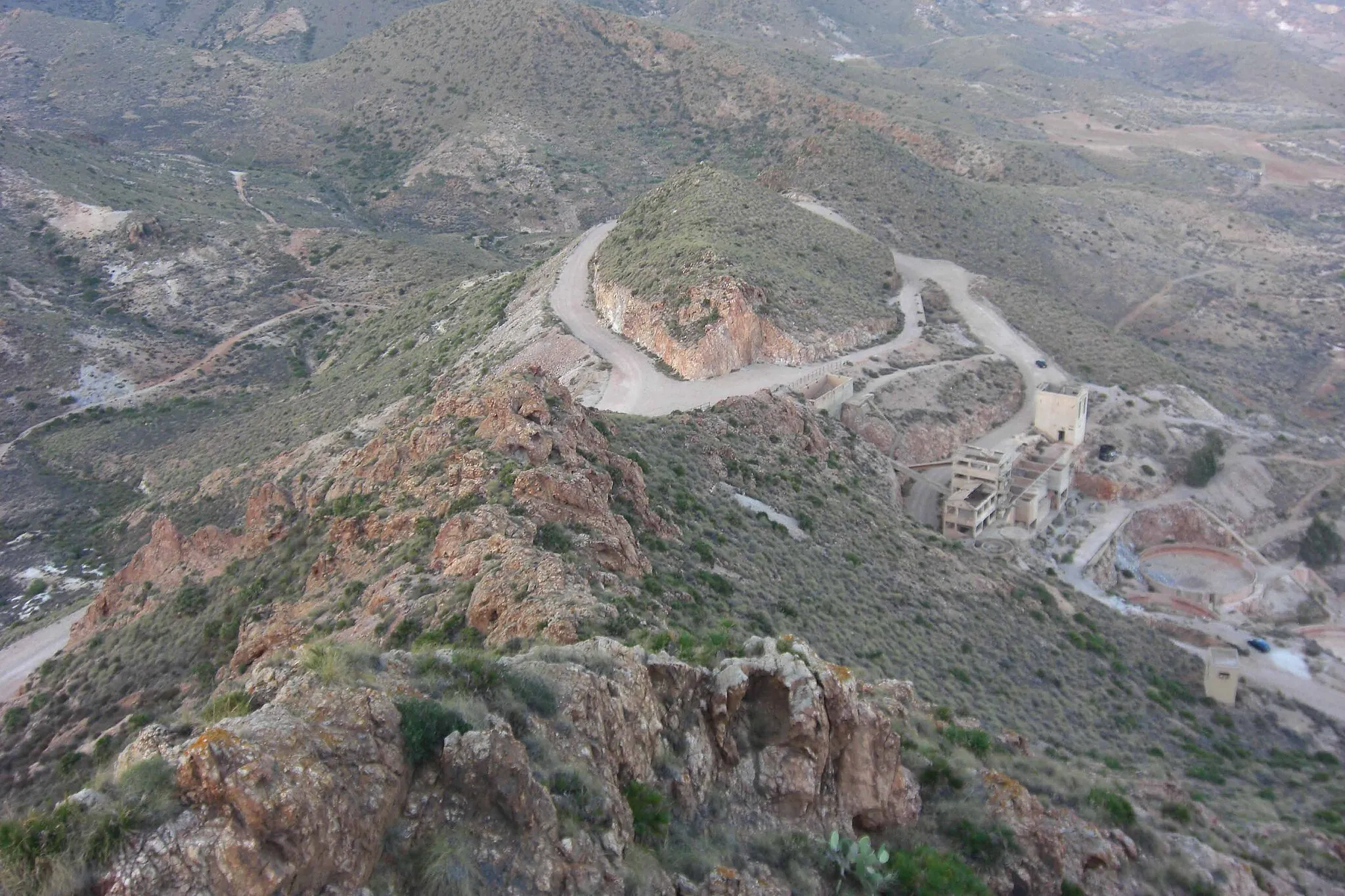 Photo showing: Las Minas de Rodalquilar - Visto desde la montaña