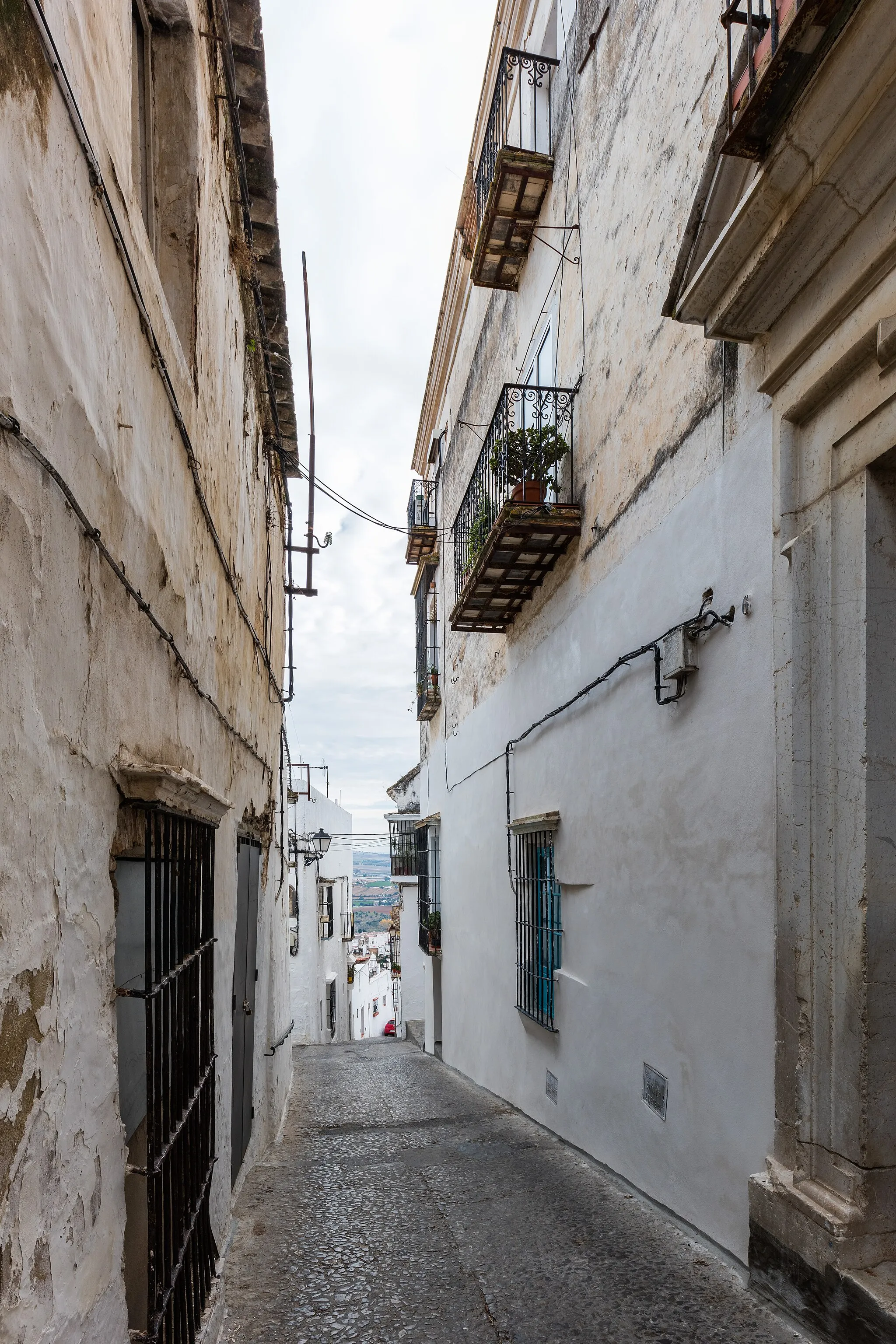 Photo showing: Street in Arcos de la Frontera, Cádiz, Spain