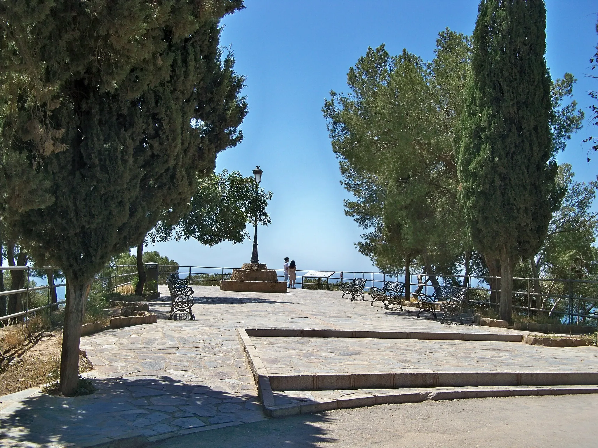 Photo showing: Mirador de Gibralfaro, en el monte Gibralfaro, Málaga, España.