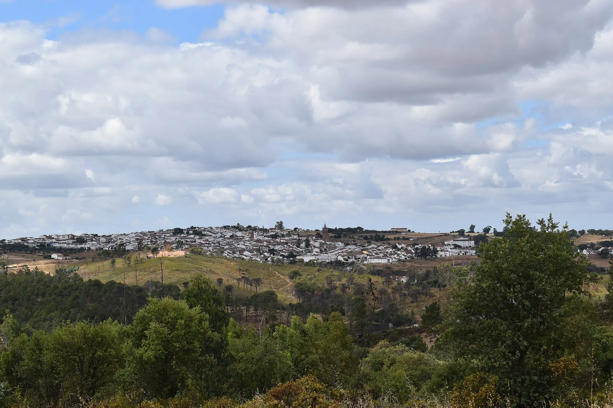 Photo showing: Vista general de El Campillo, en la provincia de Huelva.