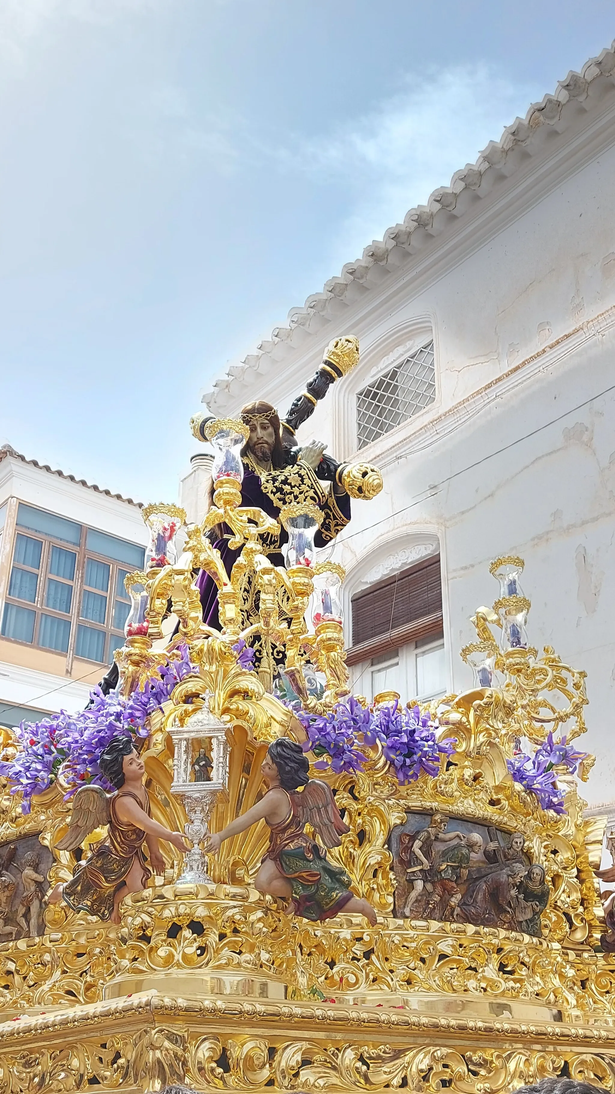 Photo showing: Nuestro Padre Jesús Nazareno a su paso por la calle Arco (2022)