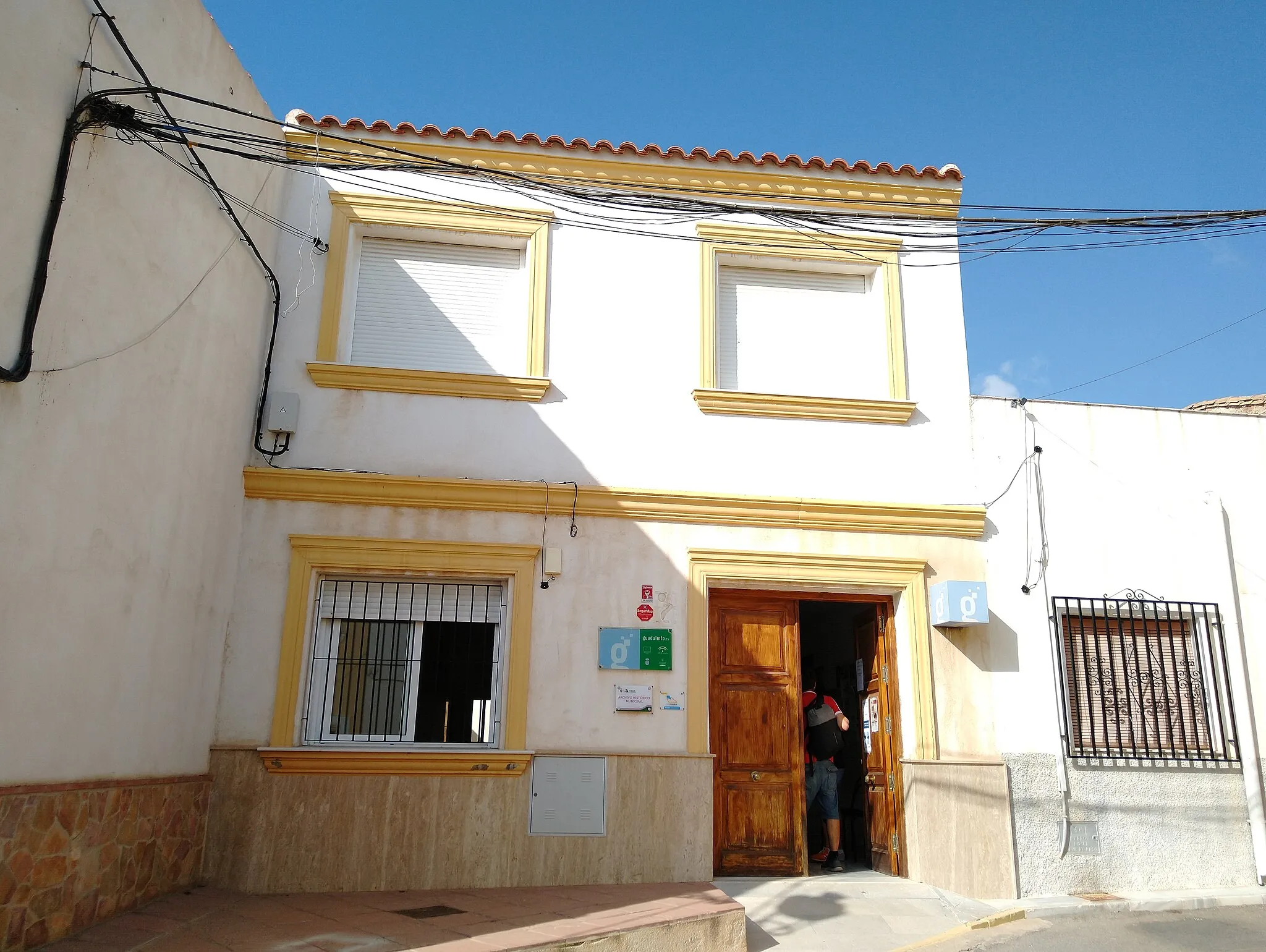 Photo showing: Paseo por la localidad de Antas, provincia de Almería (España) en una acción de la Escuela de Wikicronistas patrocinado por la Diputación de Almería.