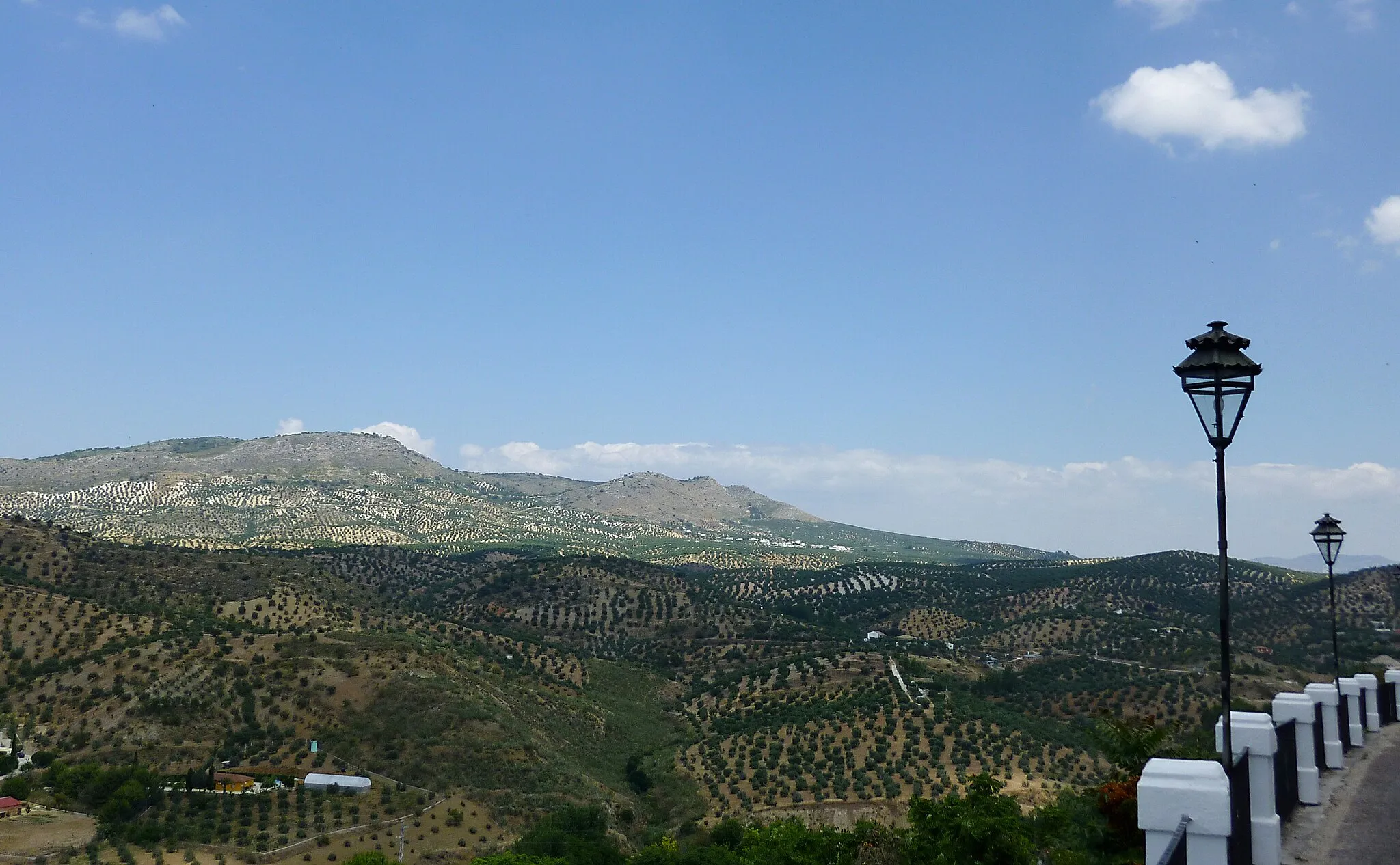 Photo showing: Priego de Córdoba, view from Balcón de Agarve