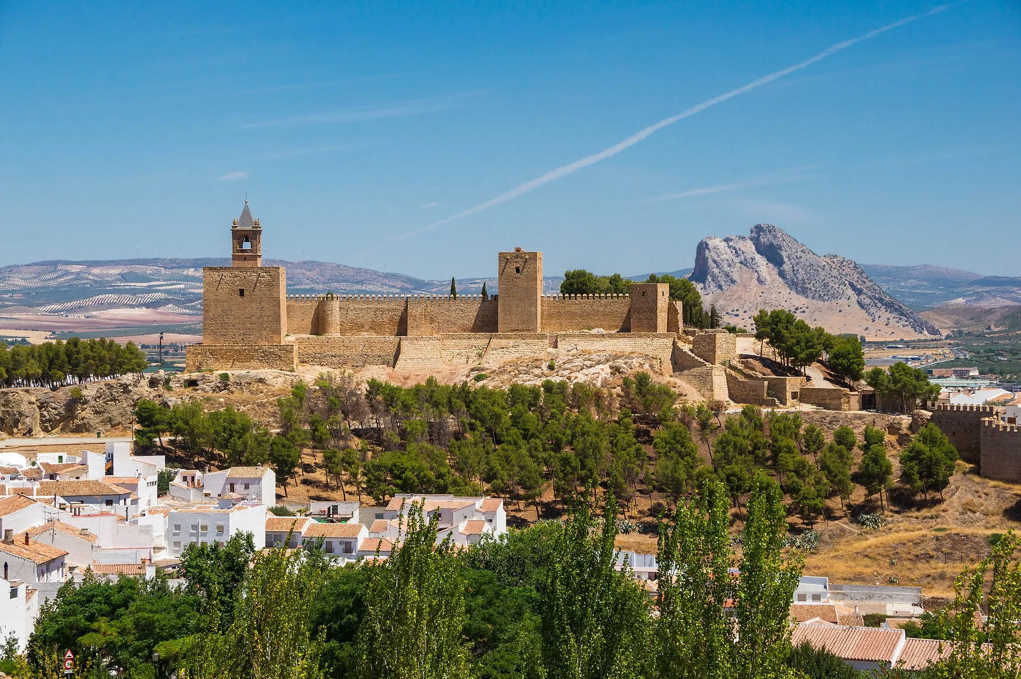 Photo showing: The Alcazaba (fortress) of Antequera, Andalusia, Spain