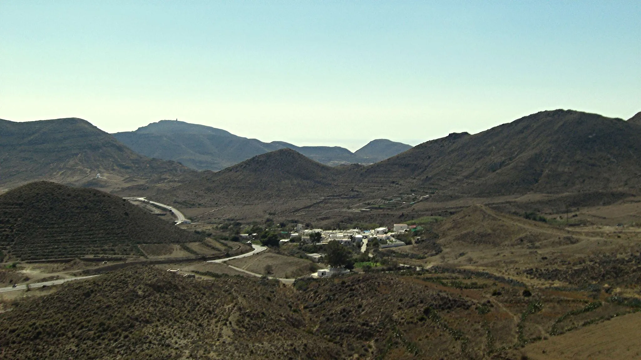 Photo showing: Localidad de Las Hortichuelas, en el municipio de Níjar (provincia de Almería, España)