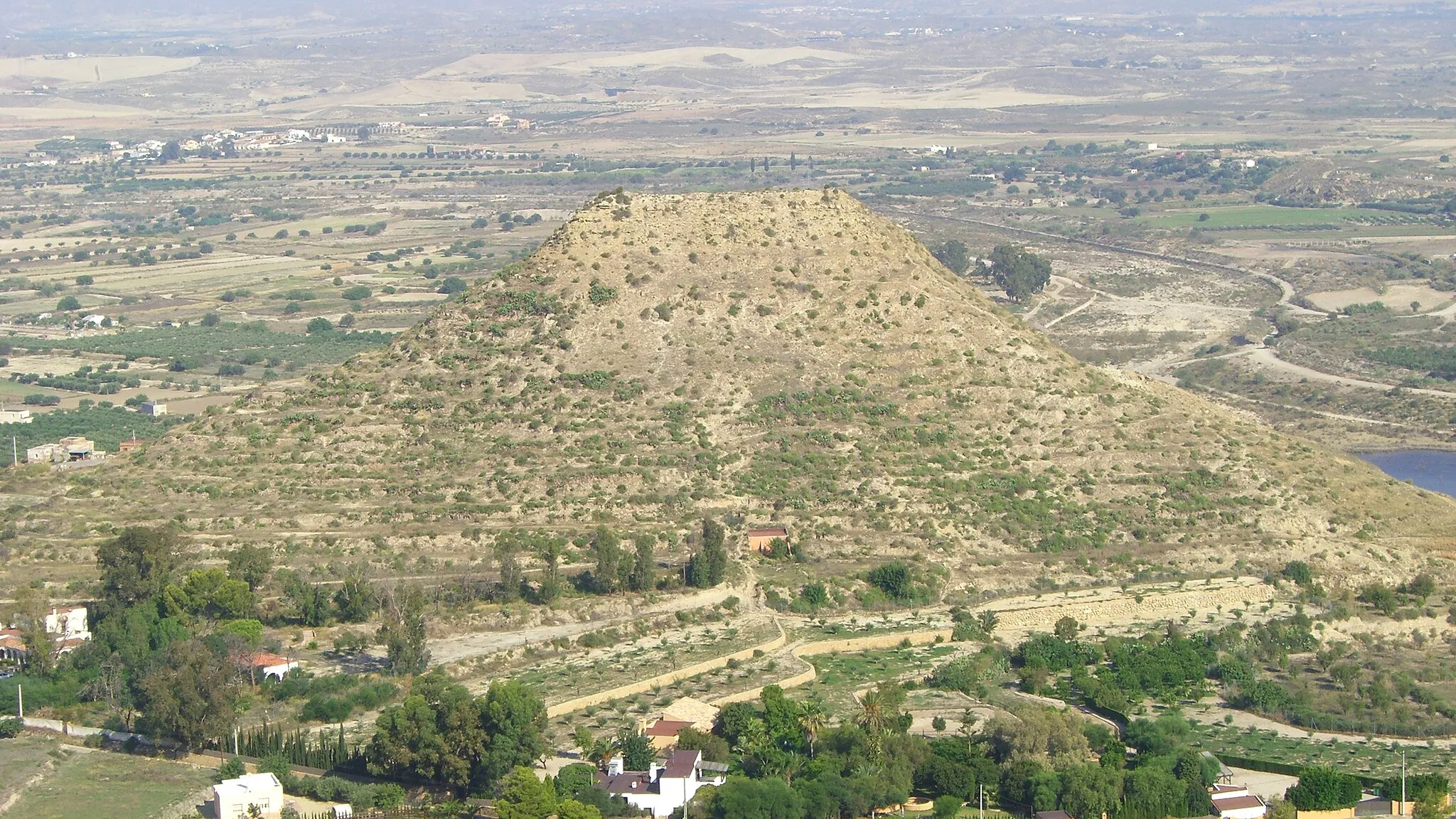 Photo showing: Vulcano-like mountain of Mojácar