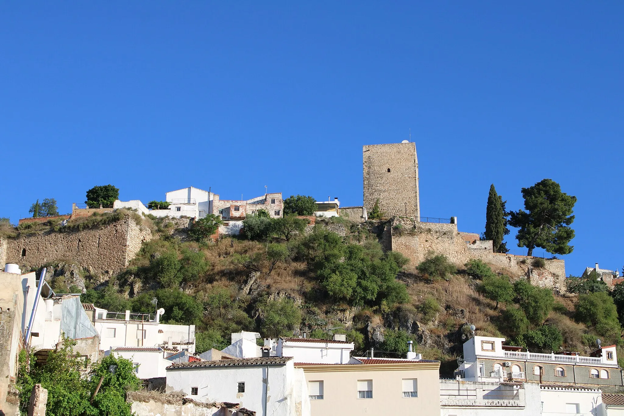 Photo showing: Villa Castle Fortress of Martos, Jaén (Spain).