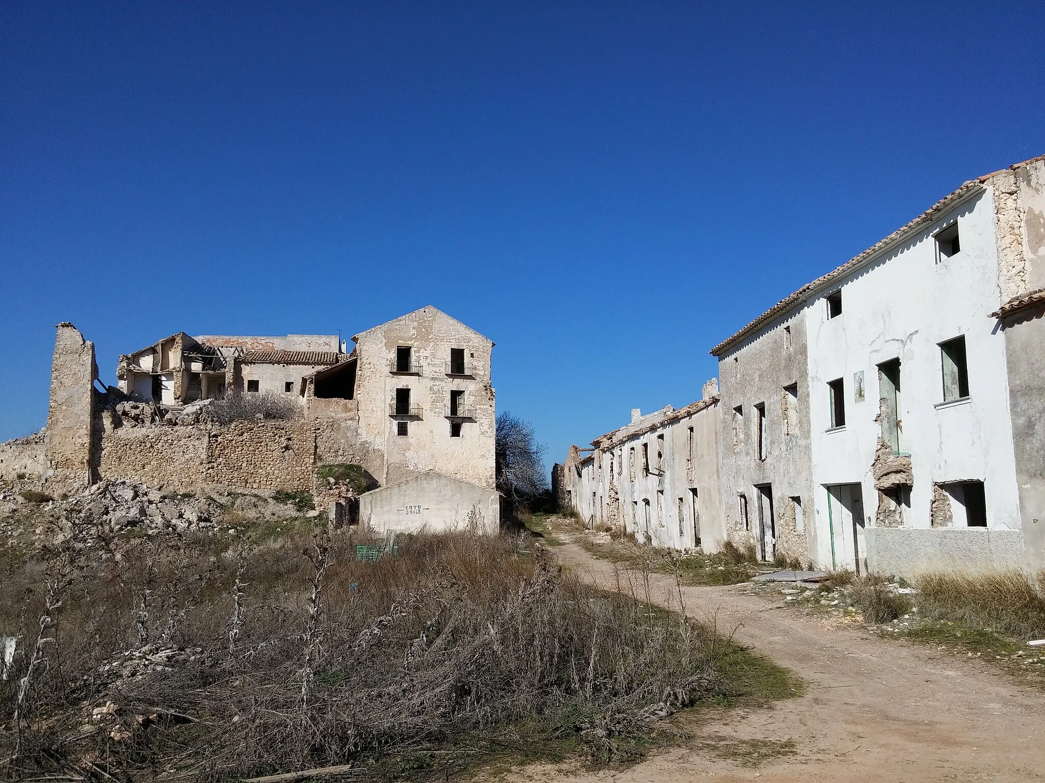 Photo showing: Vista general de El Castil, Castriz o Castril.