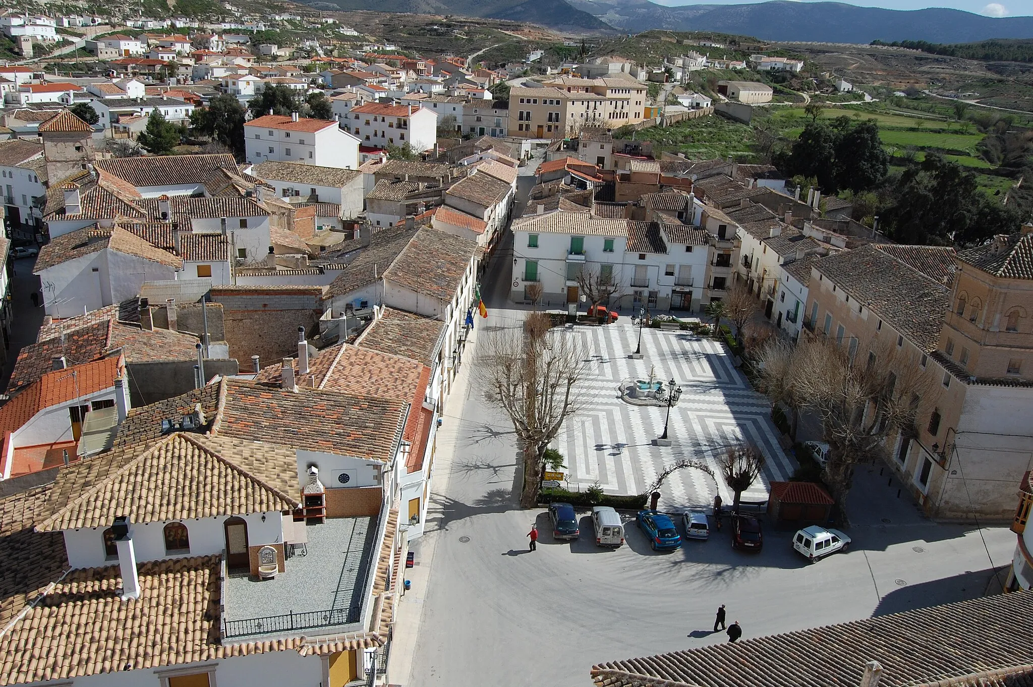 Photo showing: PLAZA DE ORCE DESDE EL CASTILLO