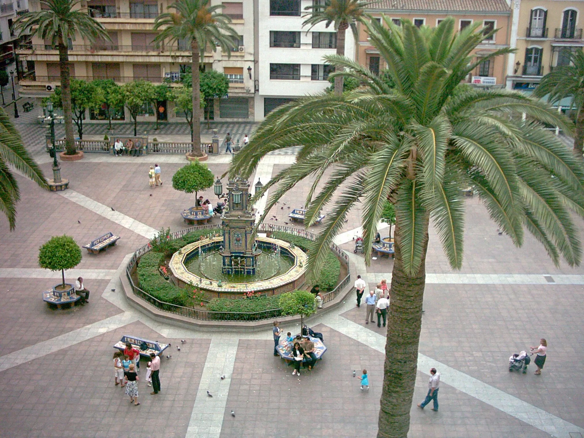 Photo showing: Zona central de la Plaza Alta de Algeciras