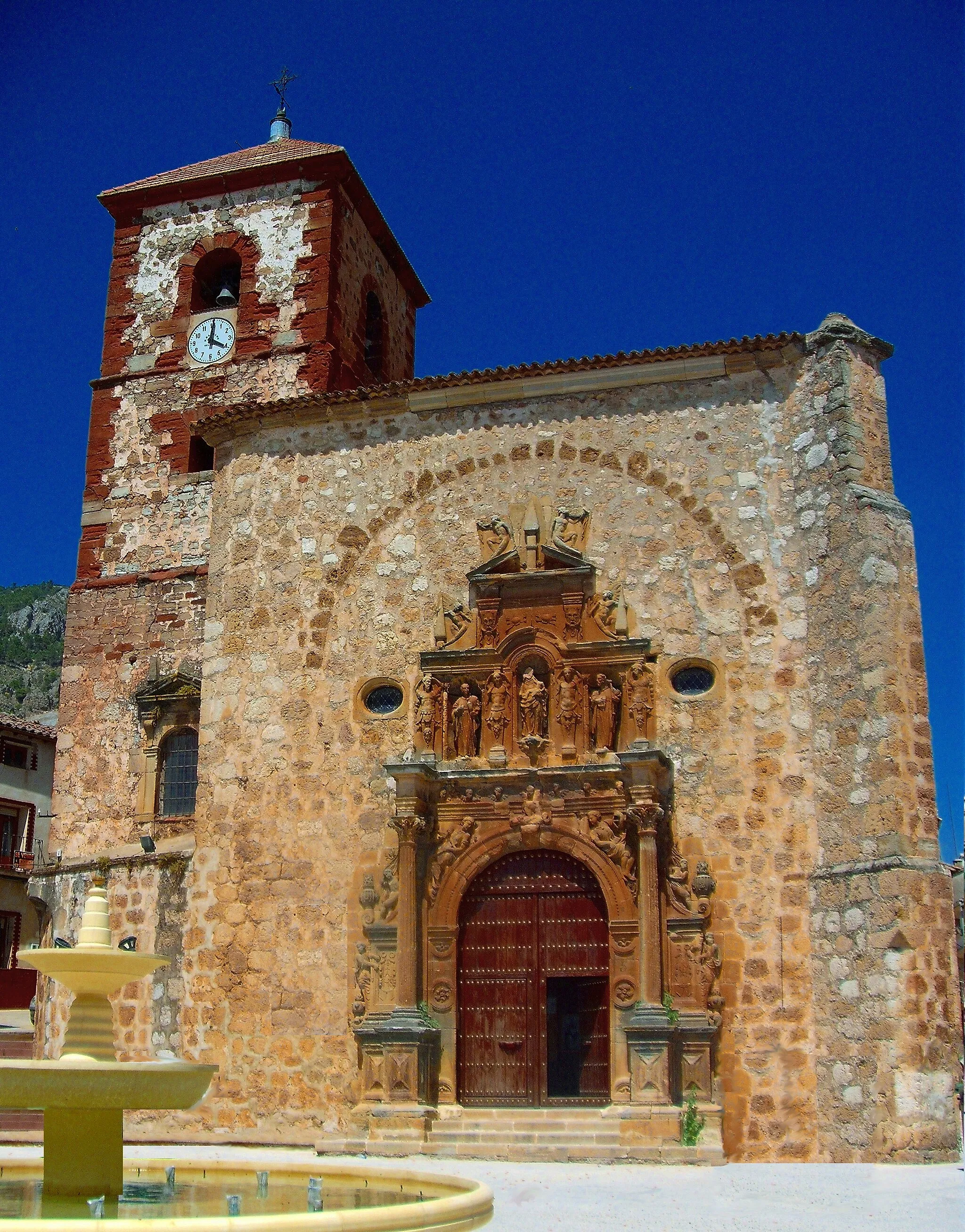 Photo showing: Fachada Iglesia parroquial de Nuestra Señora de la Asunción