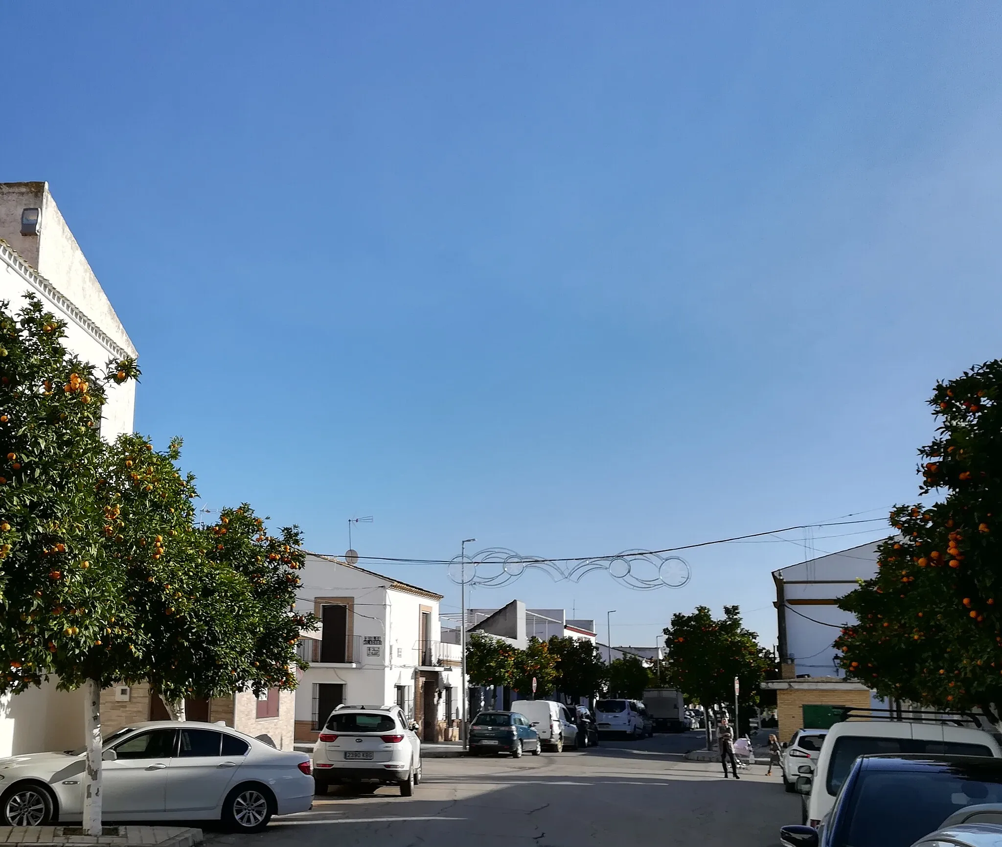 Photo showing: Calle Iglesias. El Viar, Alcalá del Río, provincia de Sevilla, Andalucía, España.