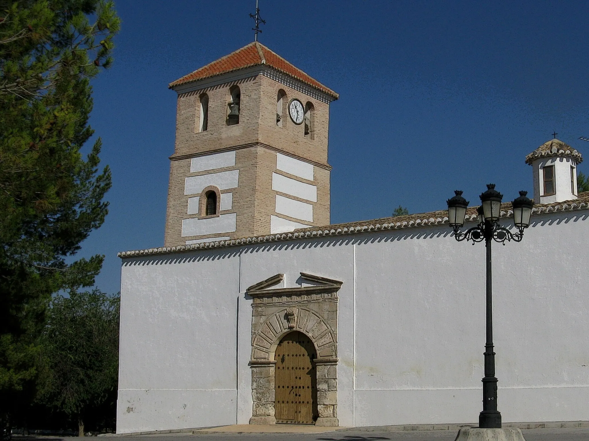 Photo showing: Church in Cortes de Baza, Spain