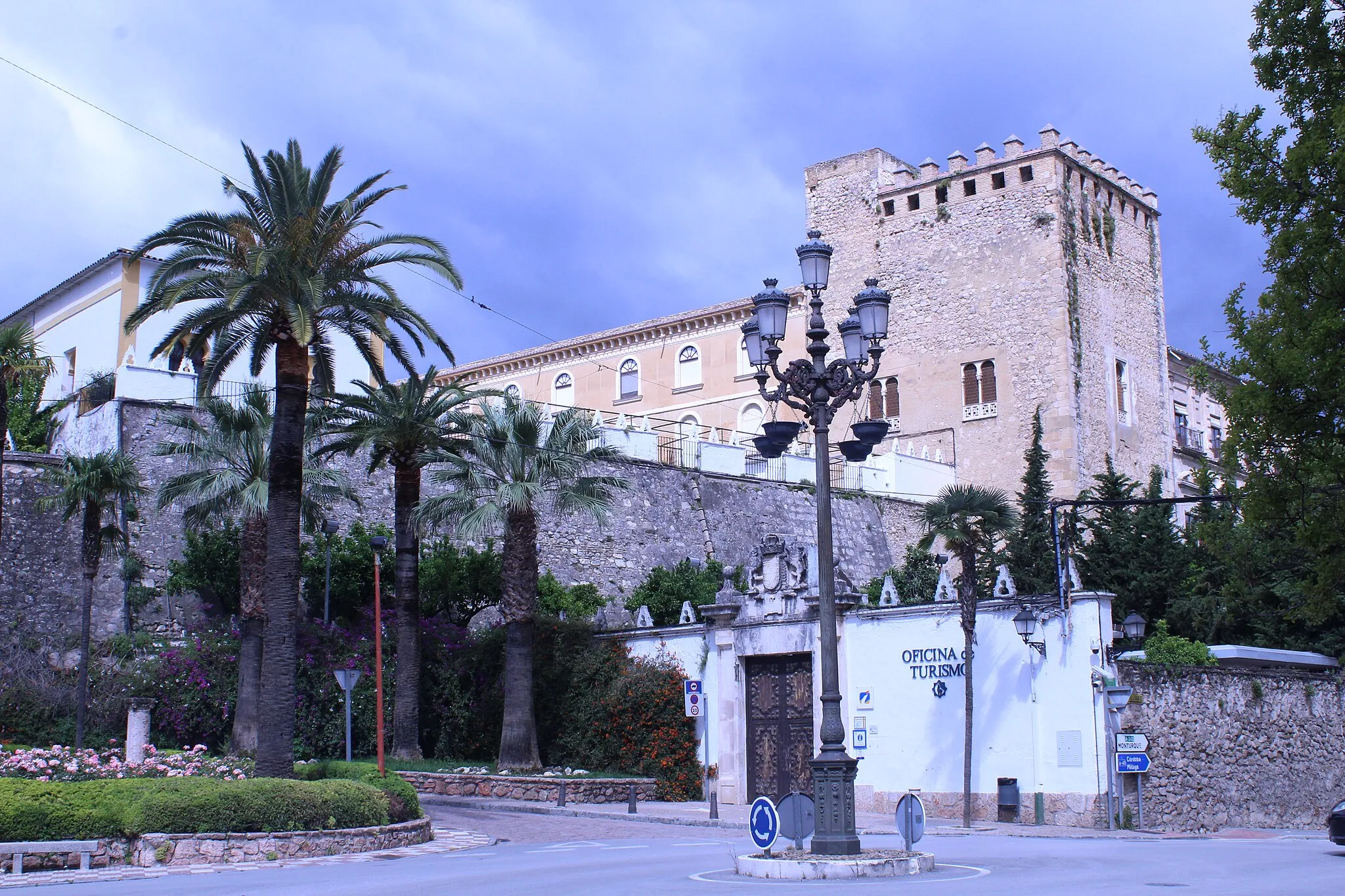 Photo showing: Vista del castillo de Cabra