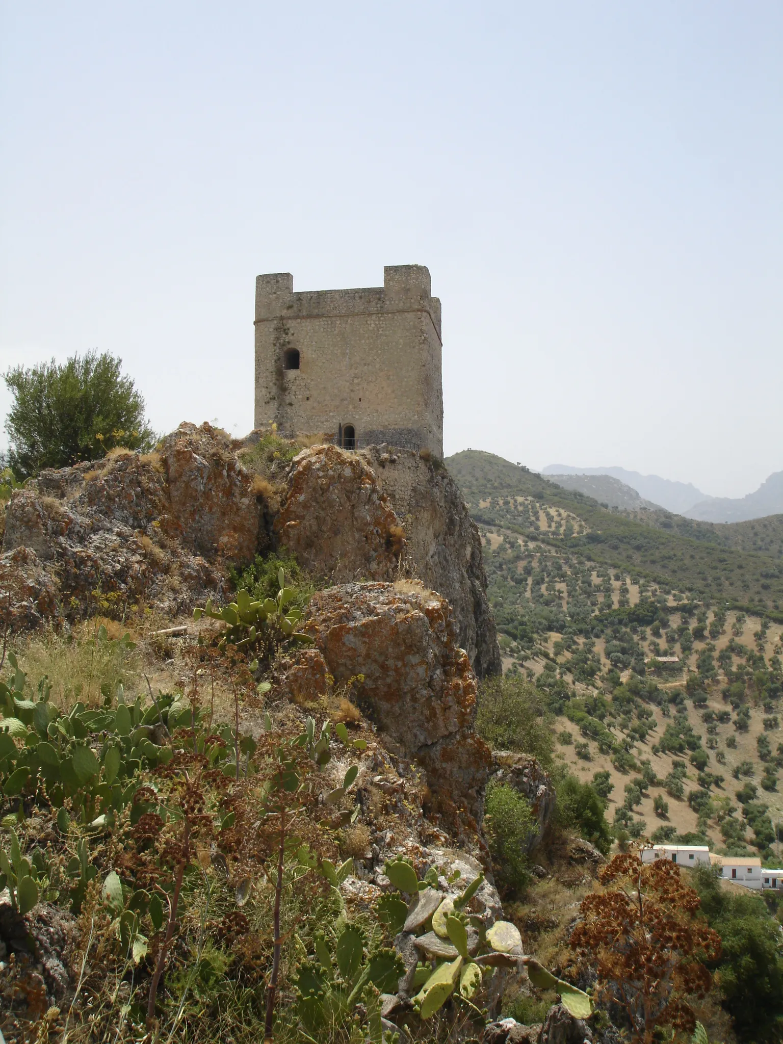 Photo showing: Zahara de la Sierra castle
