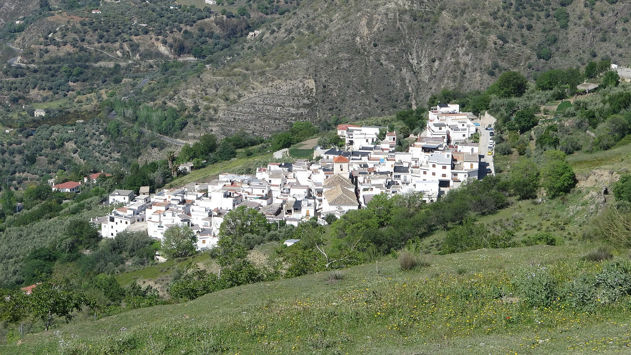 Photo showing: Vista general de Soportújar.
