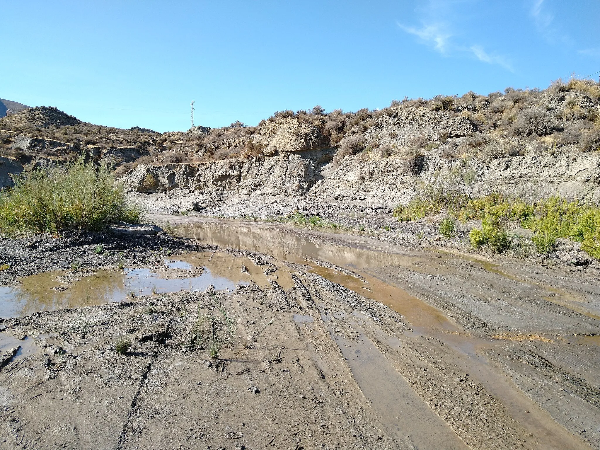 Photo showing: Sendero PR-A 269 por el desierto de Tabernas en octubre de 2020.