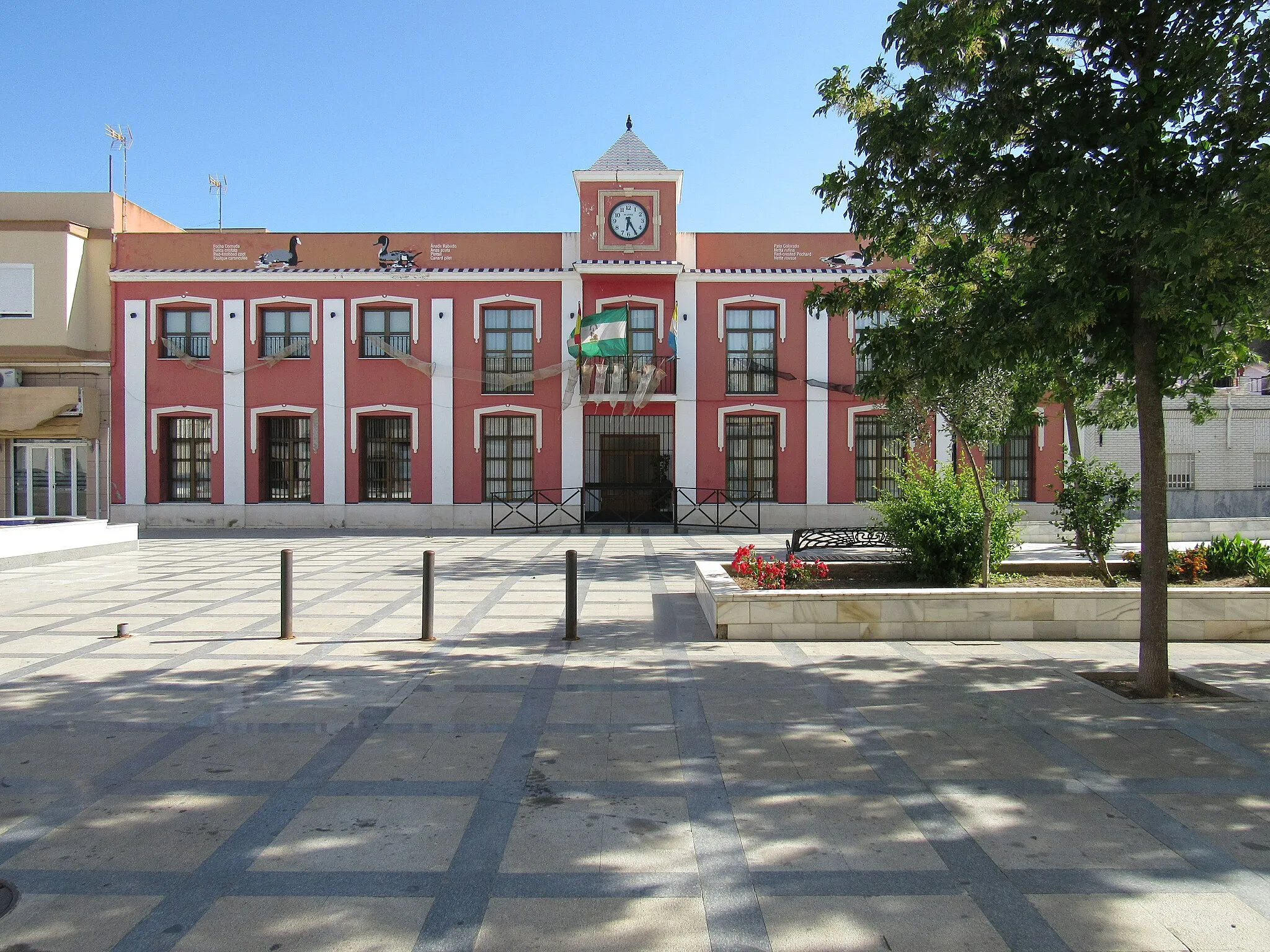 Photo showing: Ayuntamiento de Isla Mayor, provincia de Sevilla, Andalucía, España.