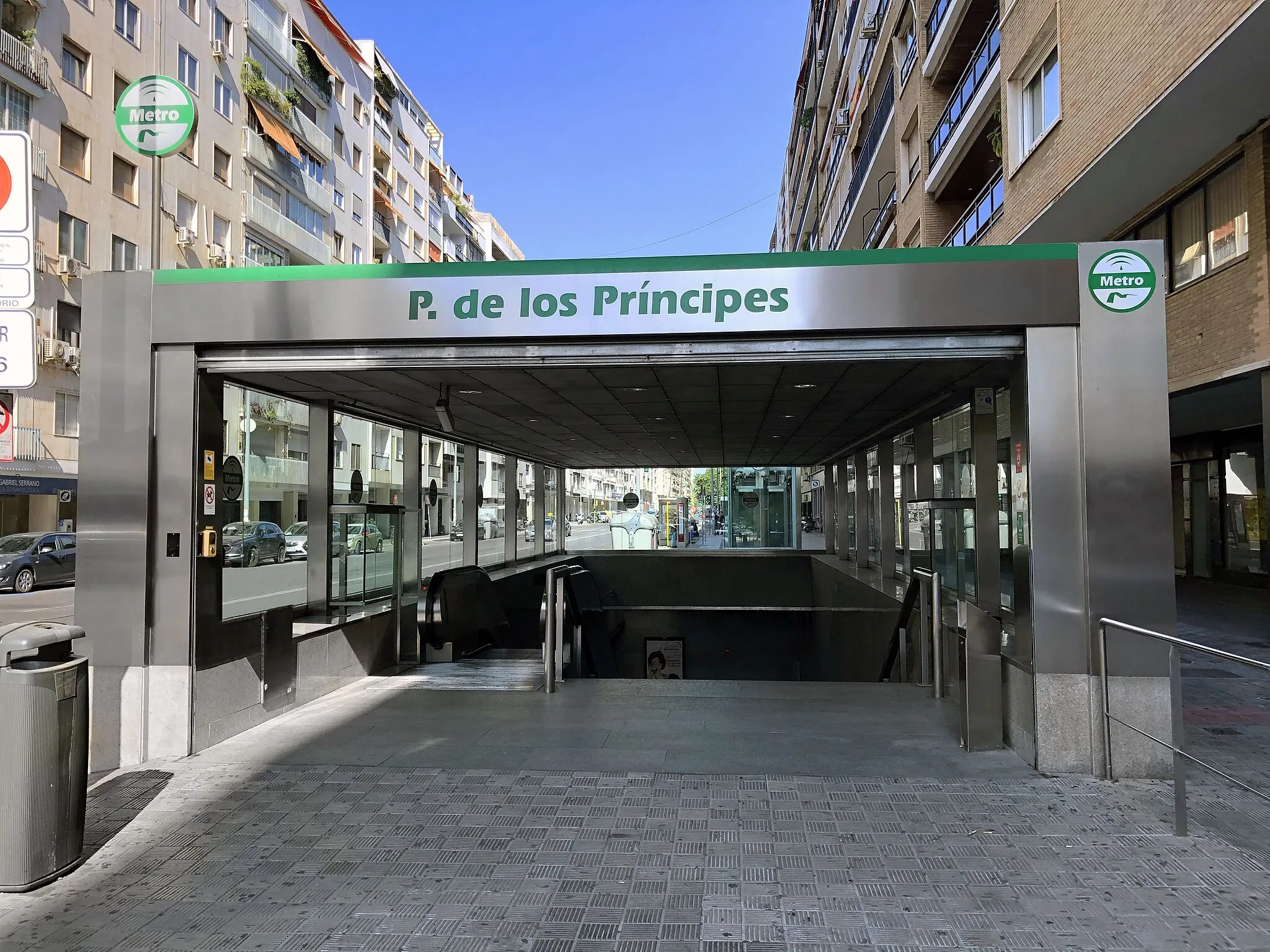 Photo showing: Estación Parque de los Príncipes del Metro de Sevilla