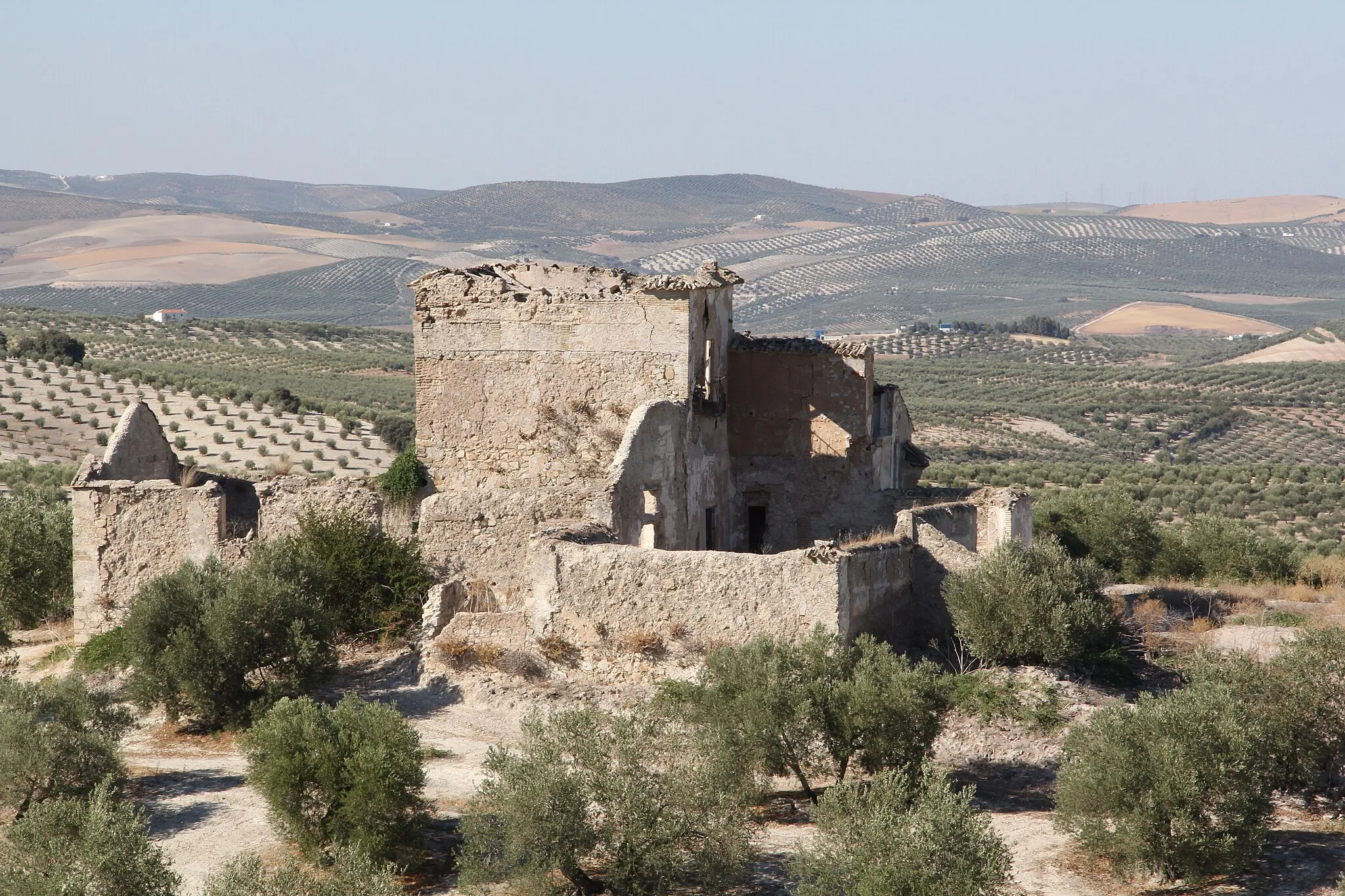 Photo showing: Imagen de la Ermita de la Virgen de Todos los Santos, situada en el término municipal de Nueva Carteya (Córdoba, España)