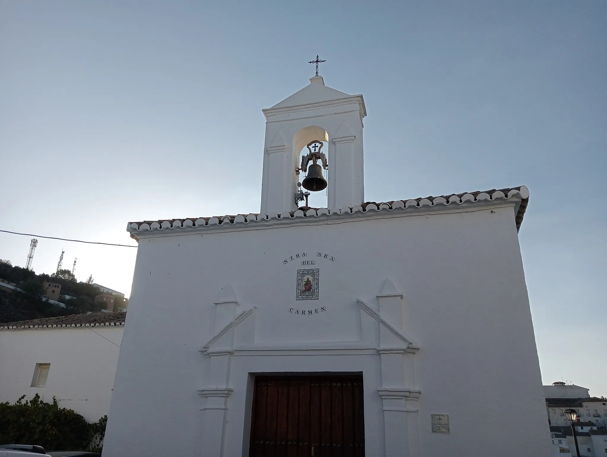 Photo showing: Ermita Nuestra Señora del Carmen, ubicada en Setenil de las Bodegas y catalogada en la Guía Digital del IAPH