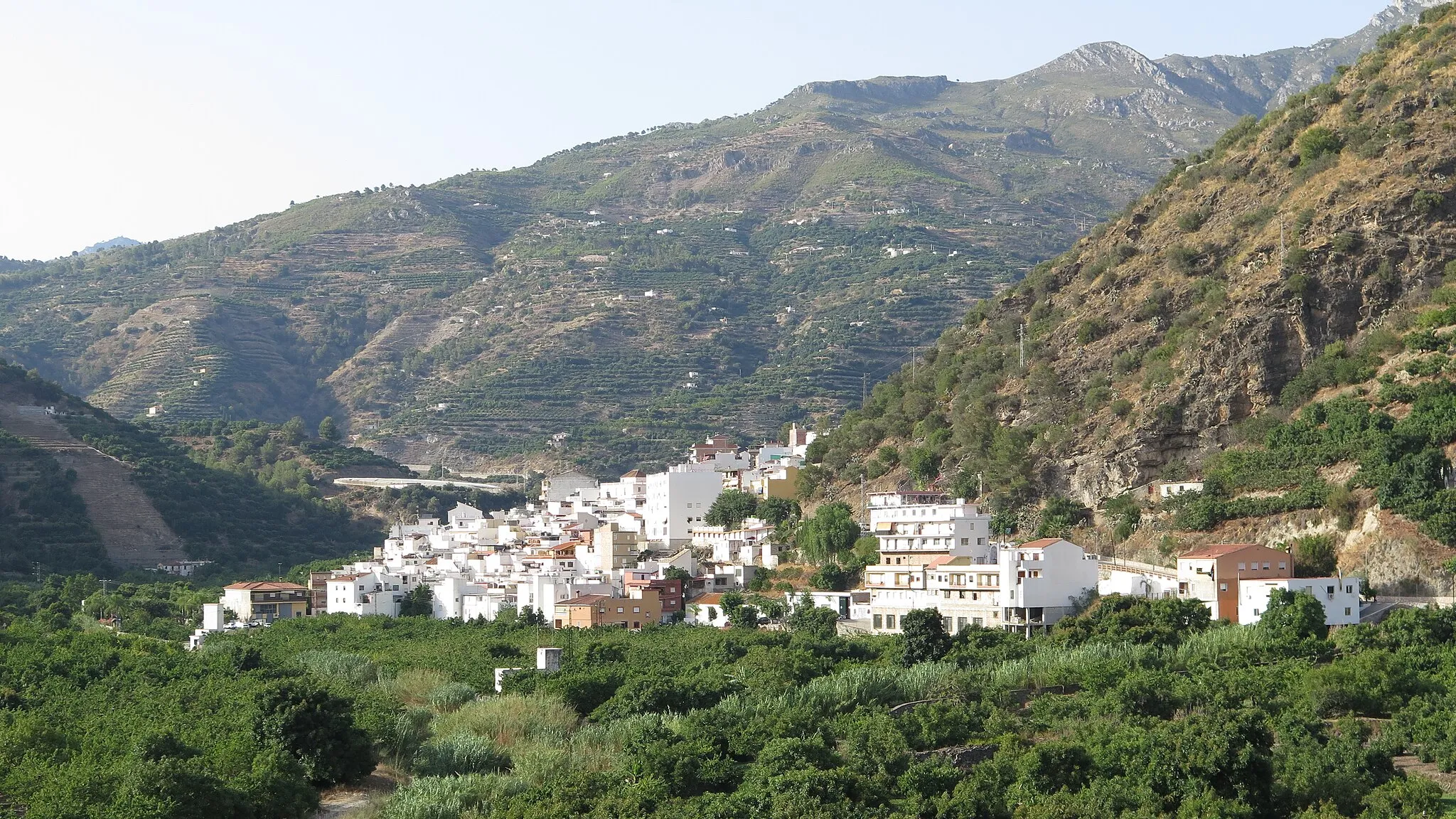 Photo showing: Otívar desde el S.