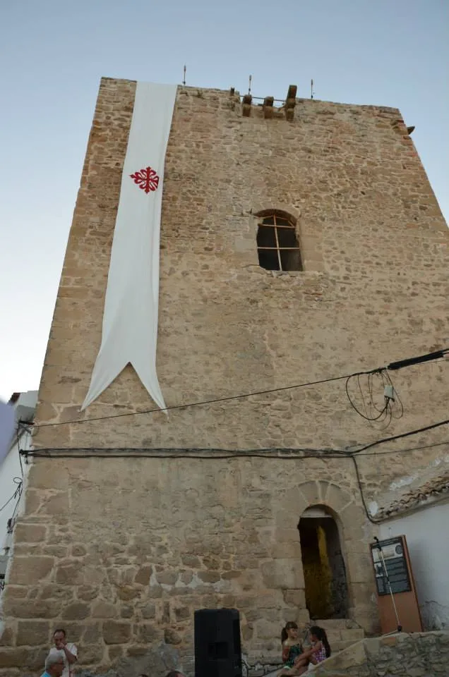 Photo showing: Torre del Homenaje de Higuera de Calatrava