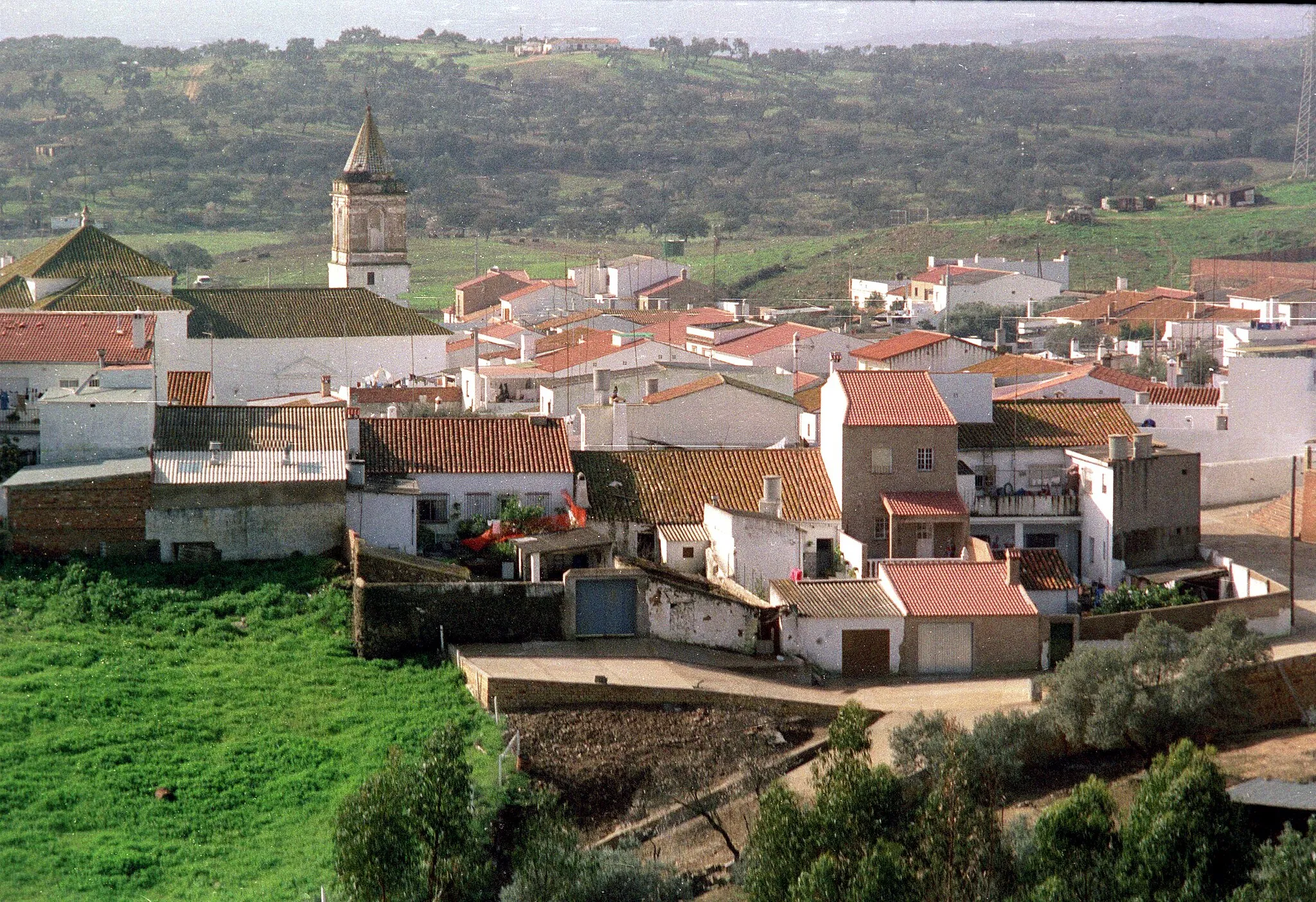 Photo showing: El Granado, view to the town