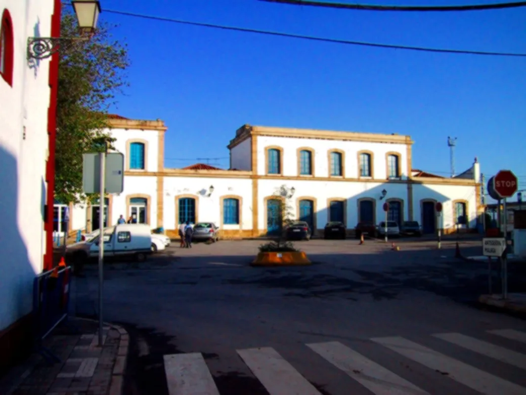 Photo showing: Bahnhof von Bobadilla