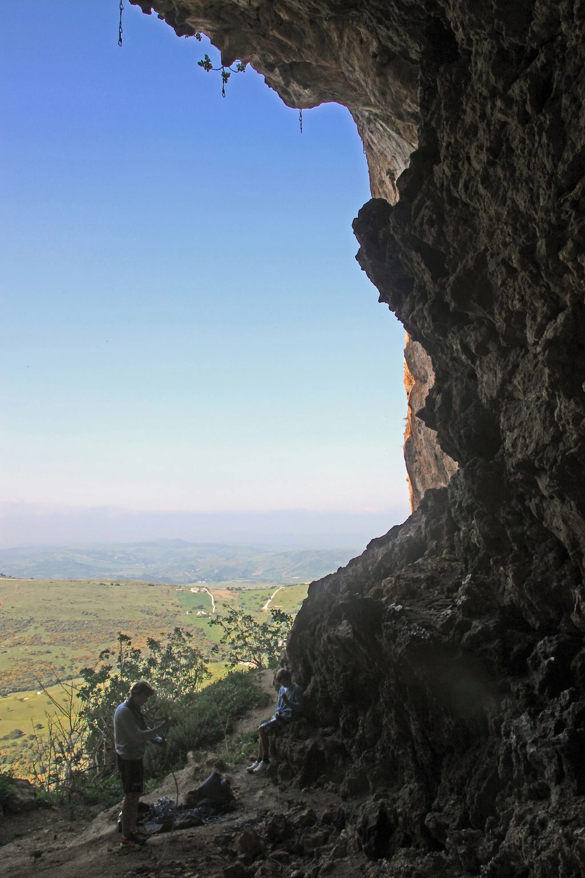 Photo showing: Casares climbing