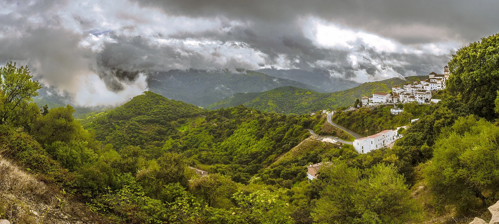 Photo showing: Paraíso del valle del Genal Malaga