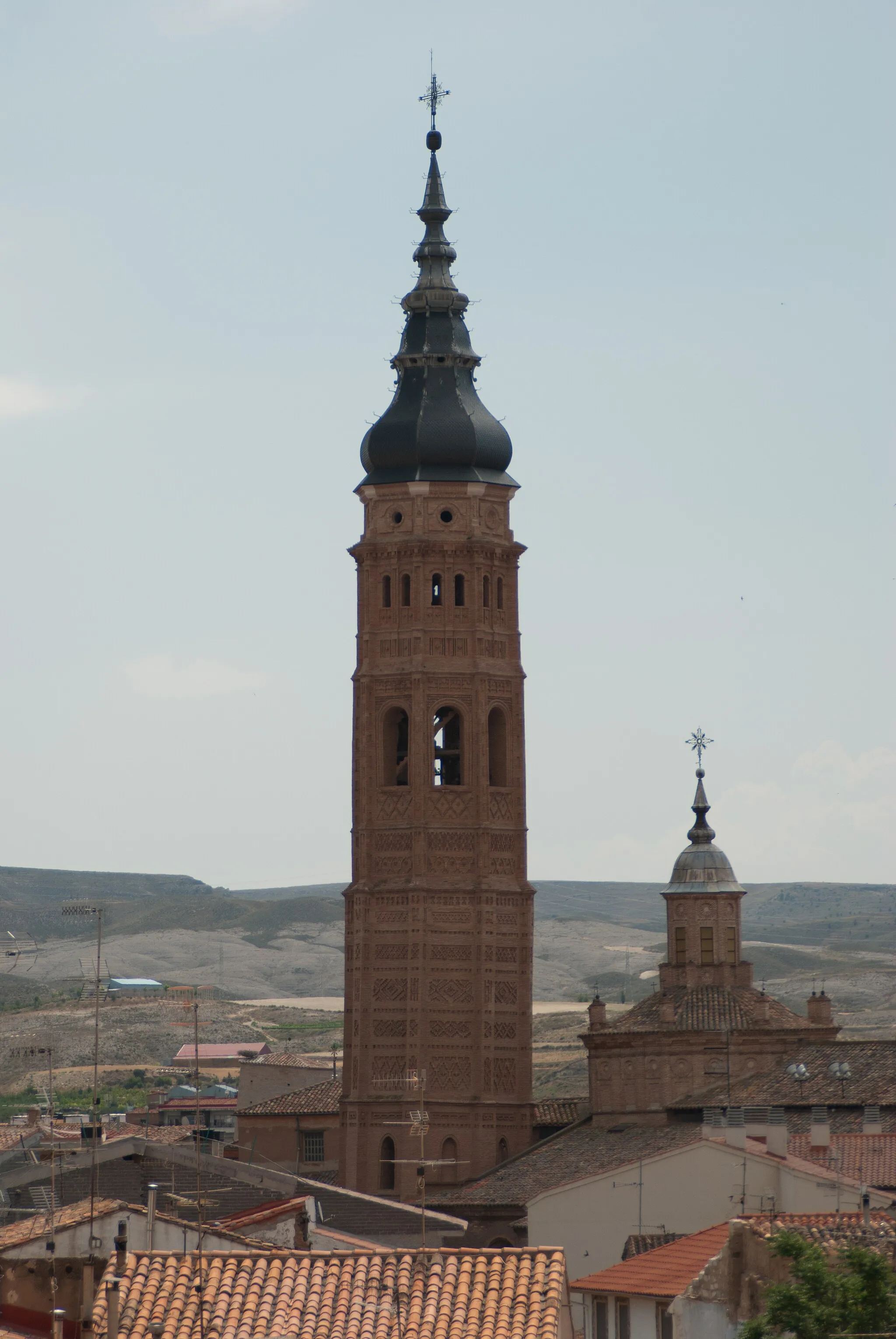 Photo showing: Torre de Colegiata de Santa María de Calatayud