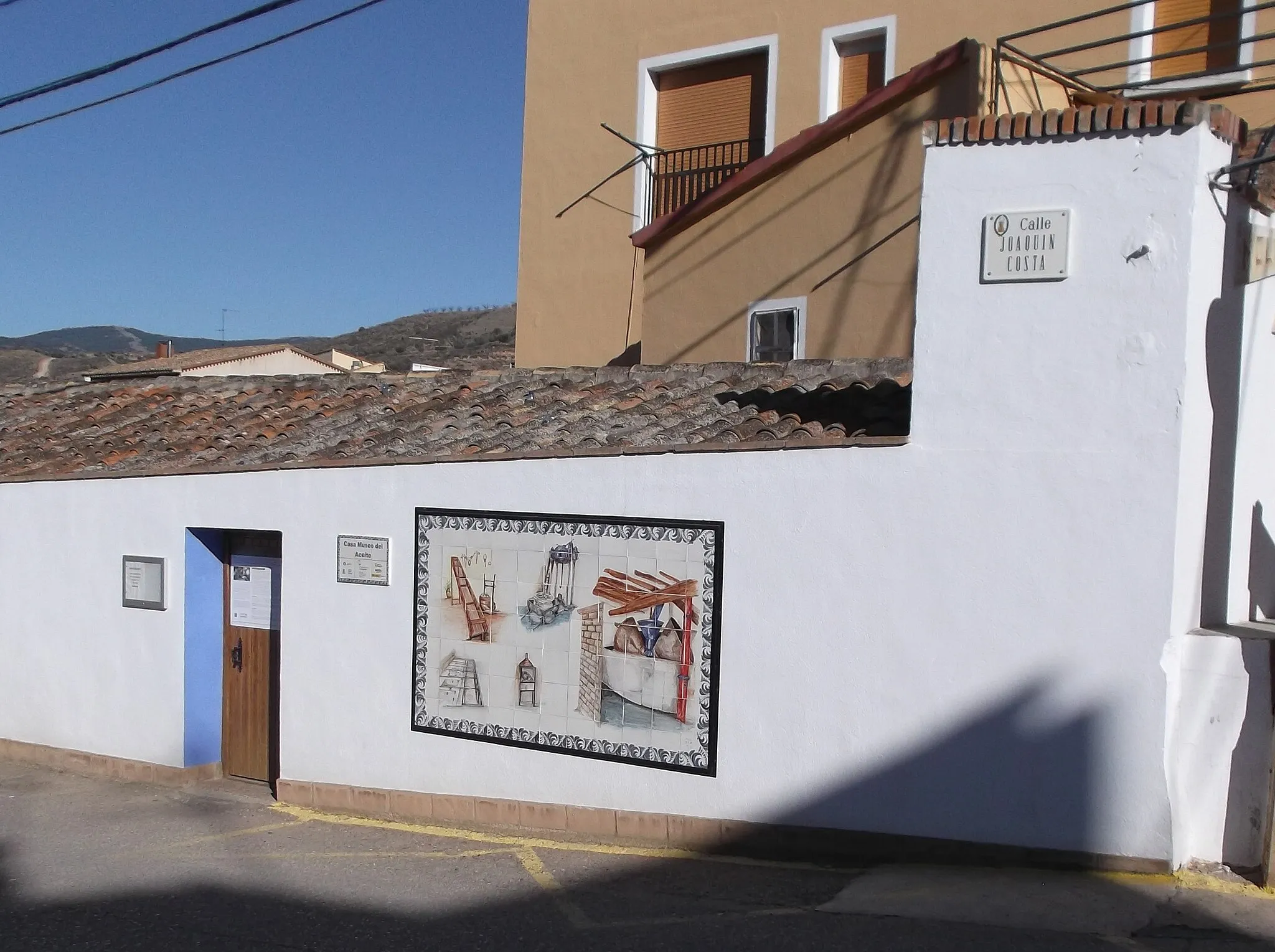 Photo showing: Museo del aceite en Aniñón (Aragón, España)