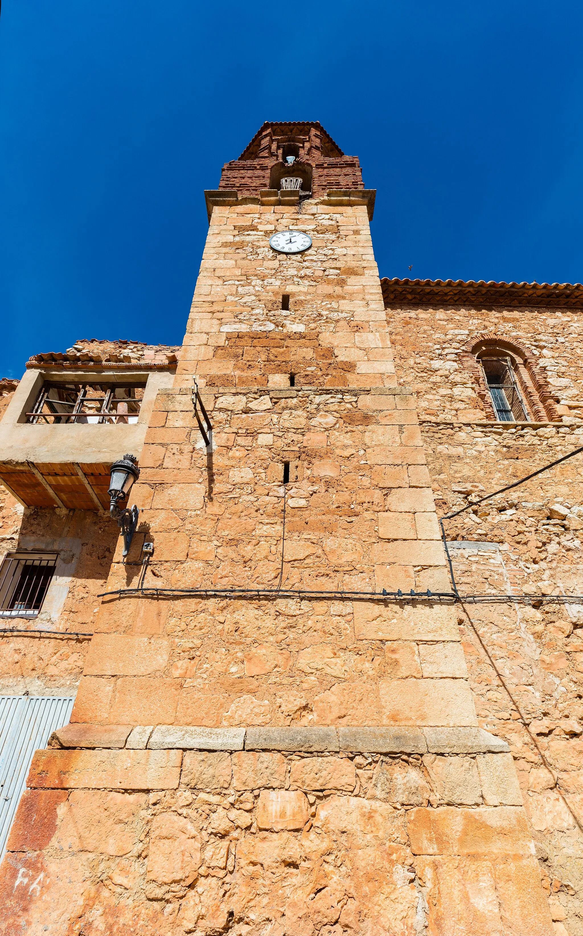 Photo showing: Church of St John the Baptist, Campillo de Aragón, Zaragoza, Spain