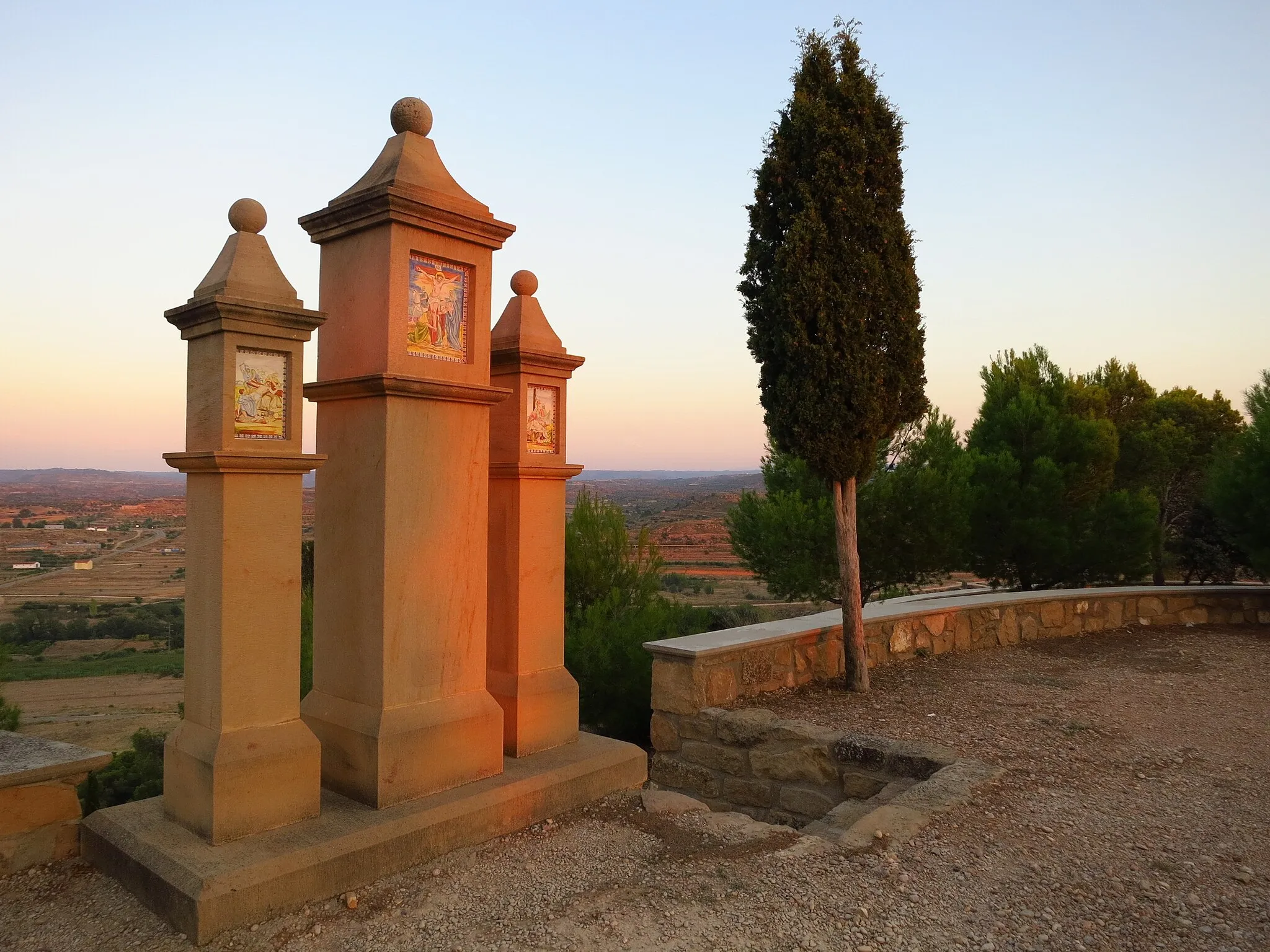 Photo showing: Sta. Bárbara. Castelserás. Teruel.