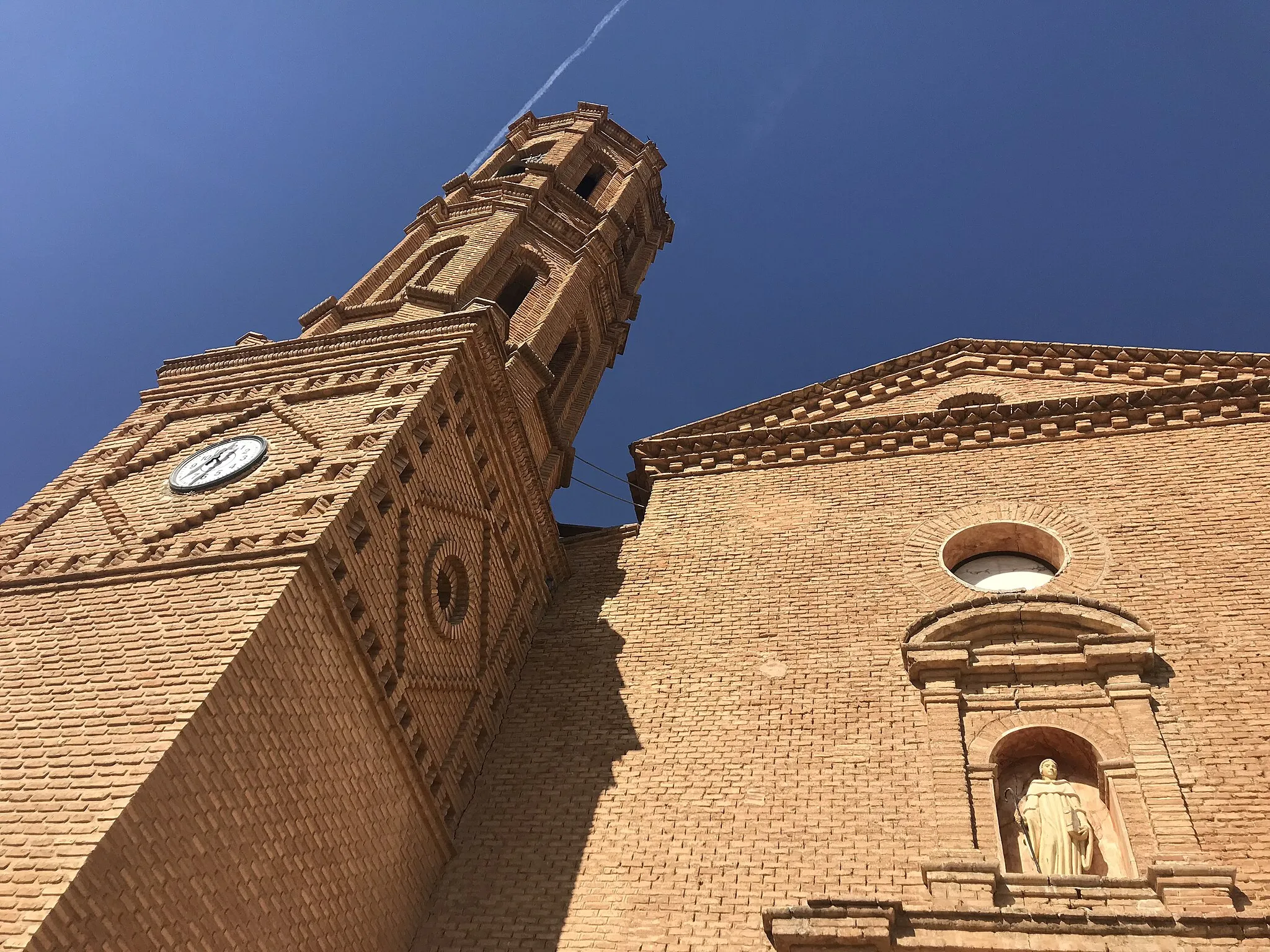 Photo showing: Iglesia parroquial de San Bernardo. Codo (provincia de Zaragoza, Aragón, España).