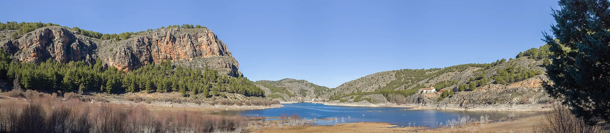 Photo showing: Reservoir of La Tranquera, Zaragoza, Spain