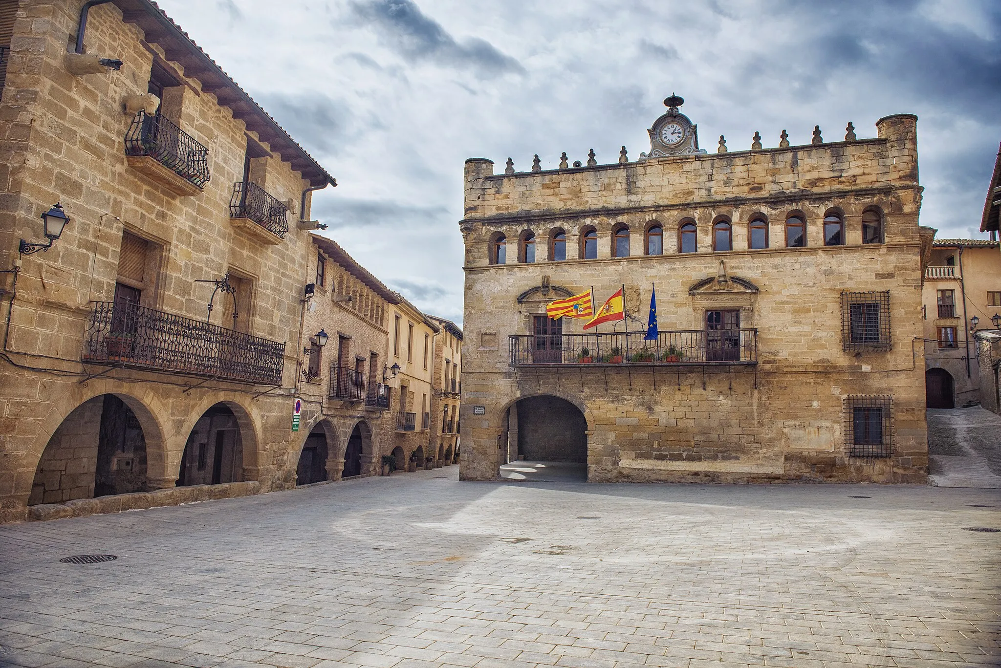 Photo showing: Casa Consistorial de la Villa de La Fresneda