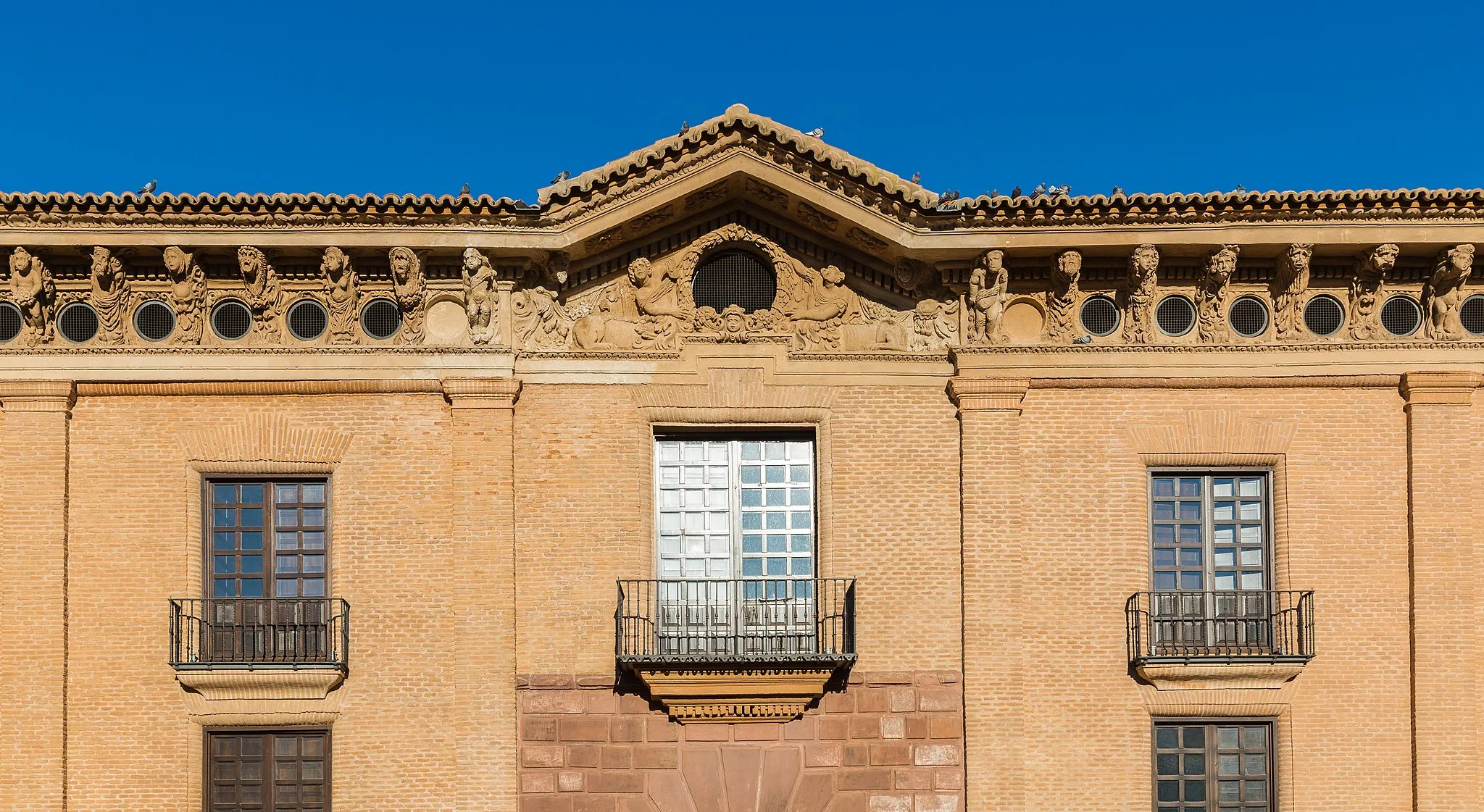 Photo showing: Palace of the Count of Morata, Morata de Jalón, Zaragoza, Spain