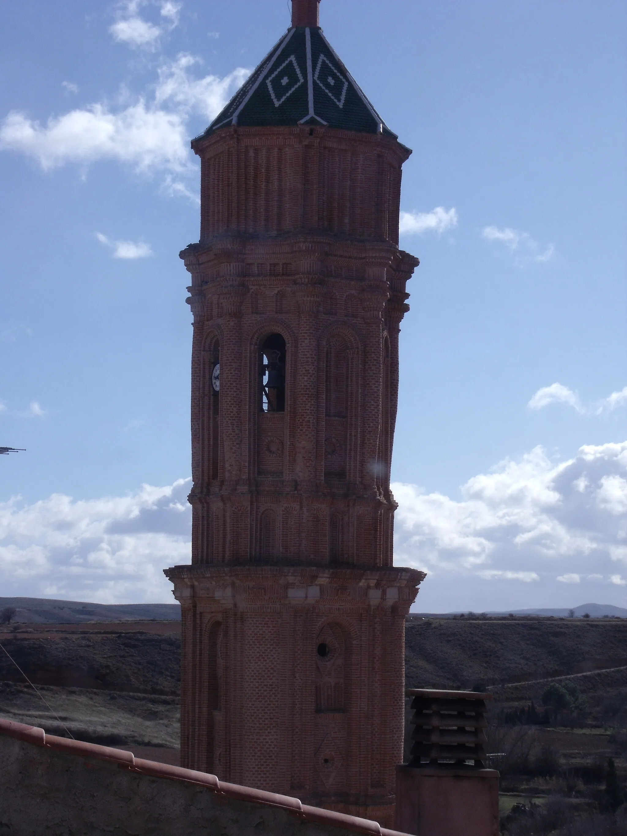 Photo showing: Torre de la Iglesia de Plenas