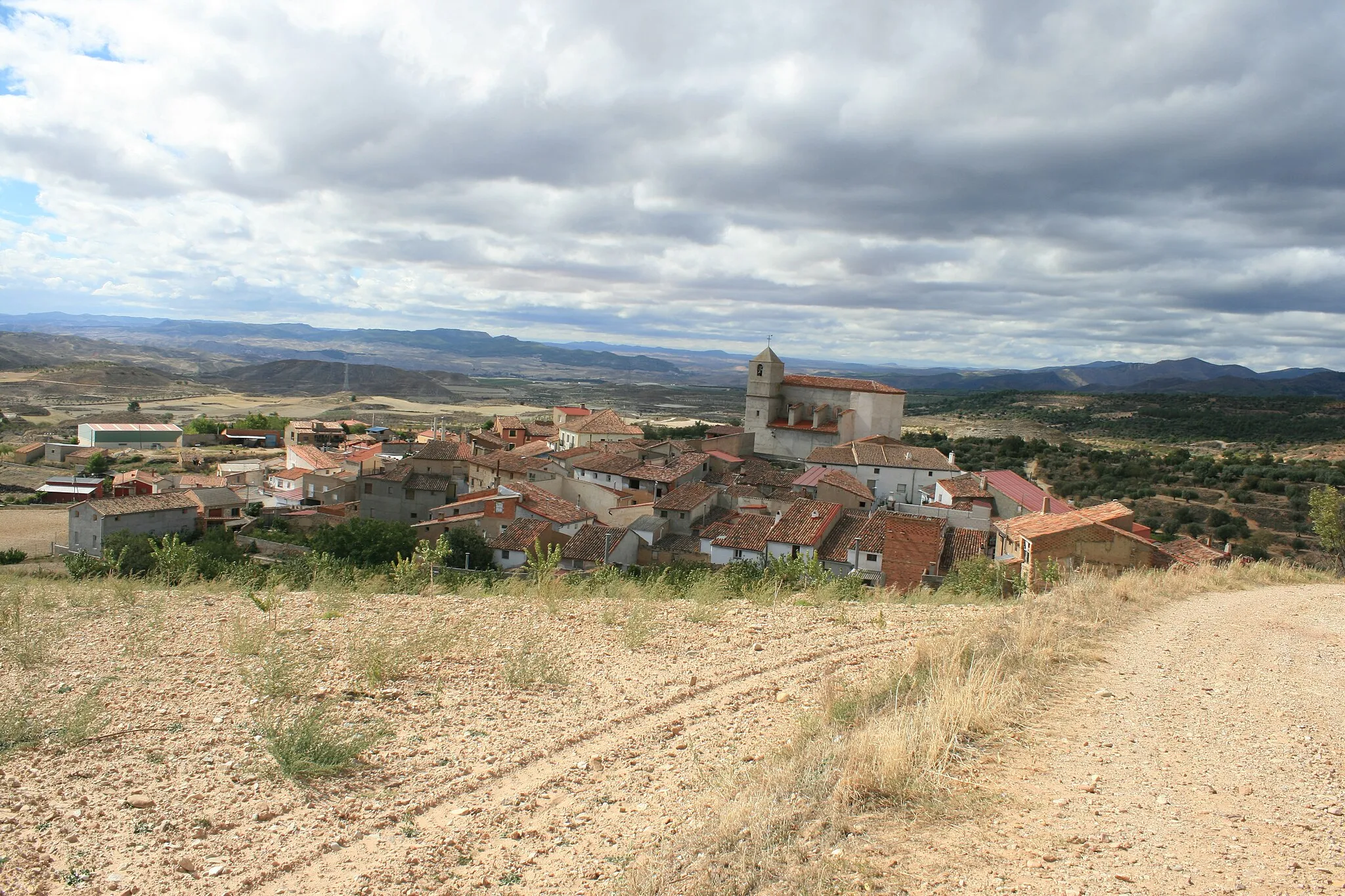 Photo showing: View of Sediles, Zaragoza, Spain
