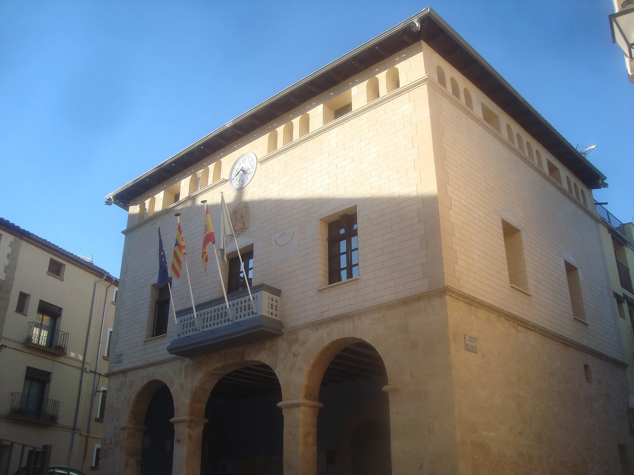 Photo showing: Torrevelilla (La Torre de Vilella en catalán) es una localidad y municipio en la comarca del Bajo Aragón de la provincia de Teruel, en la comunidad autónoma de Aragón, España.